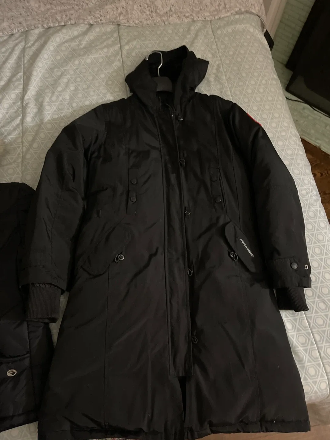 Canada Goose Black Parka - Youth Size L/G