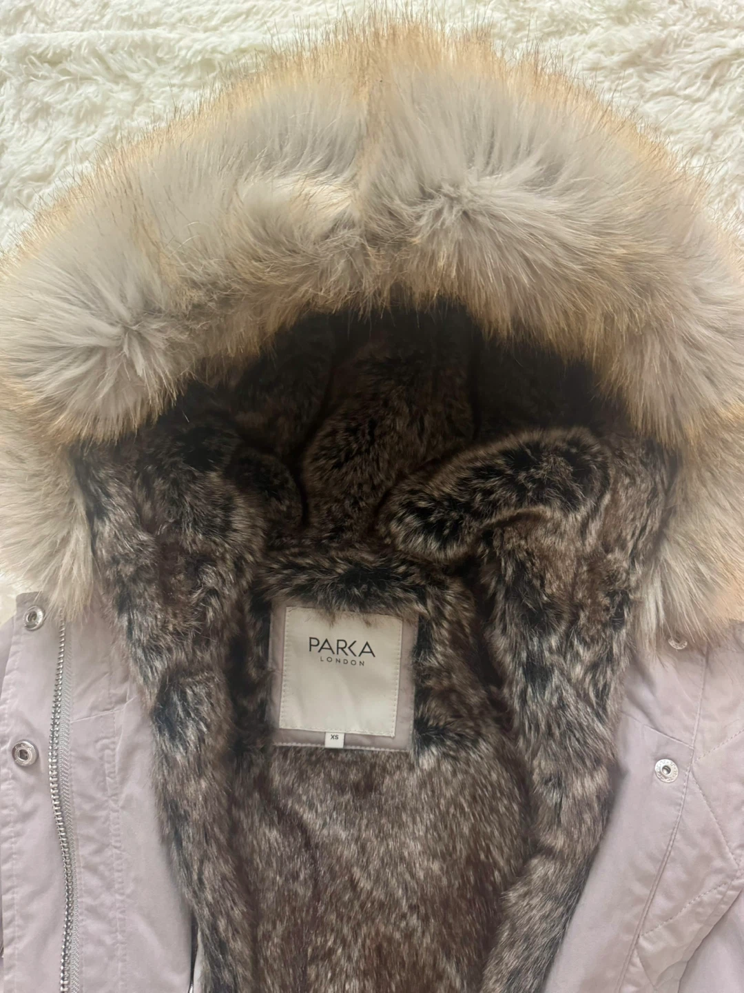 PARKA LONDON XS Coat with Fur Hood - photo 5