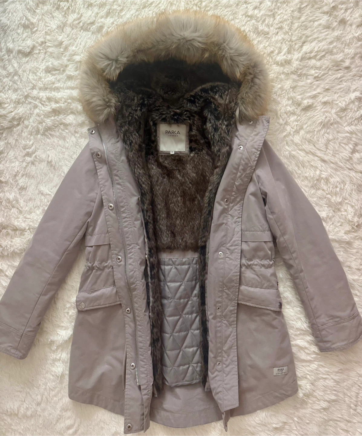 PARKA LONDON XS Coat with Fur Hood - photo 2