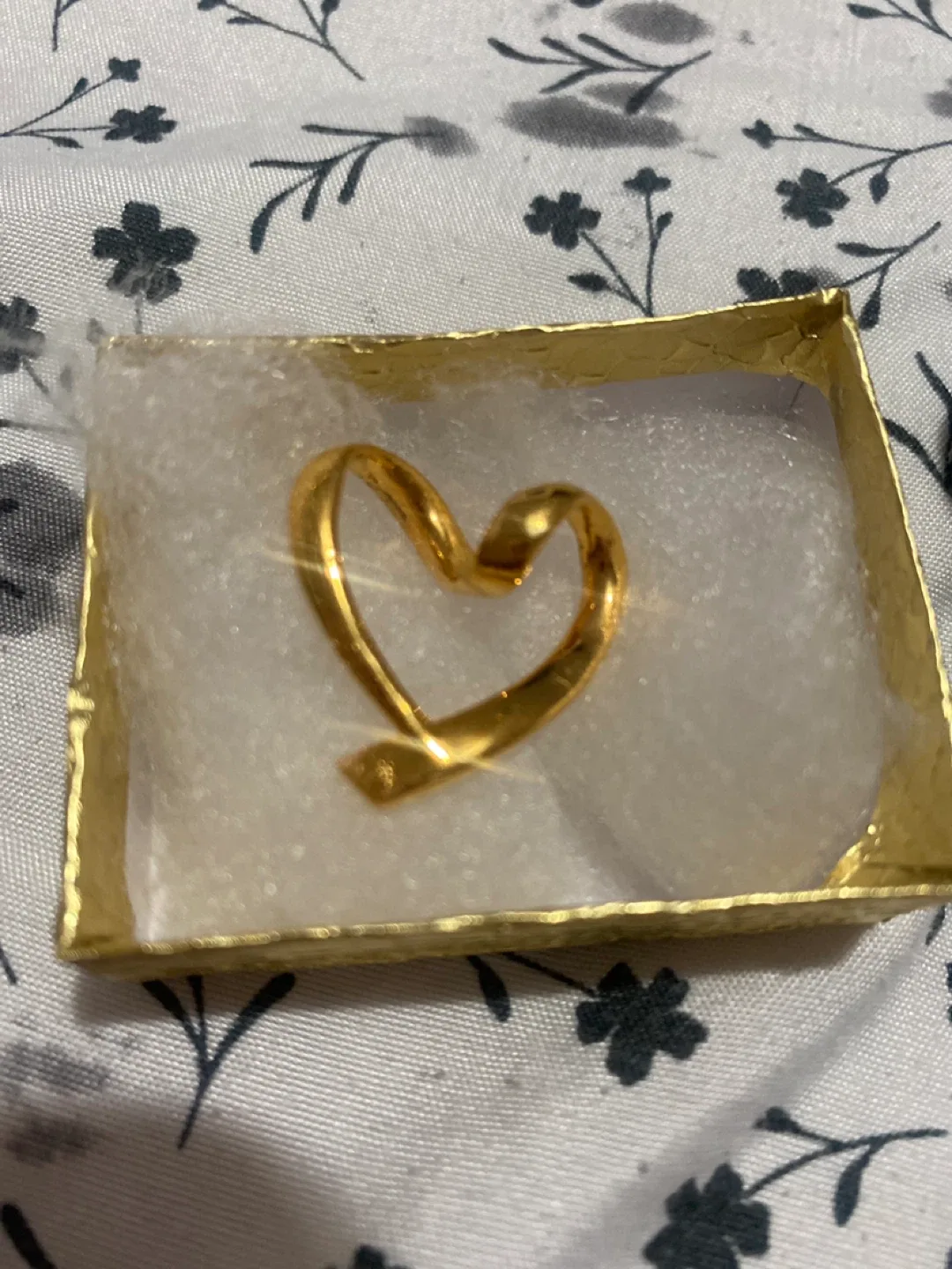 Gold Heart Pendant