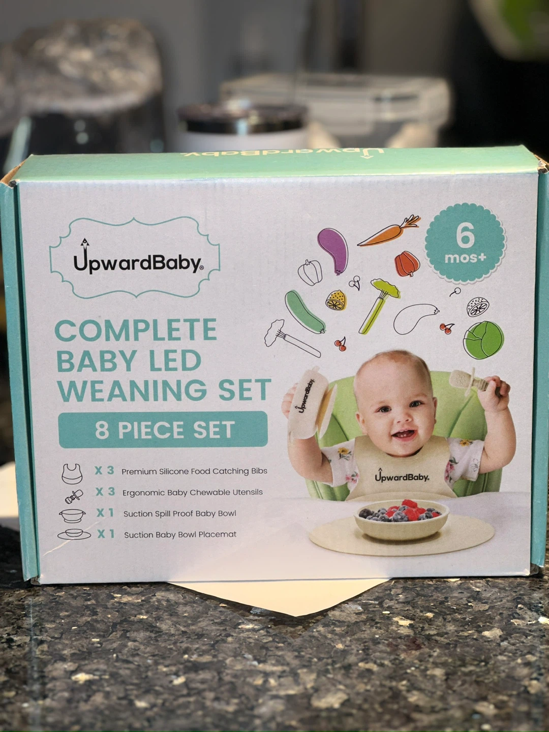 UpwardBaby Complete Baby Led Weaning Set - New