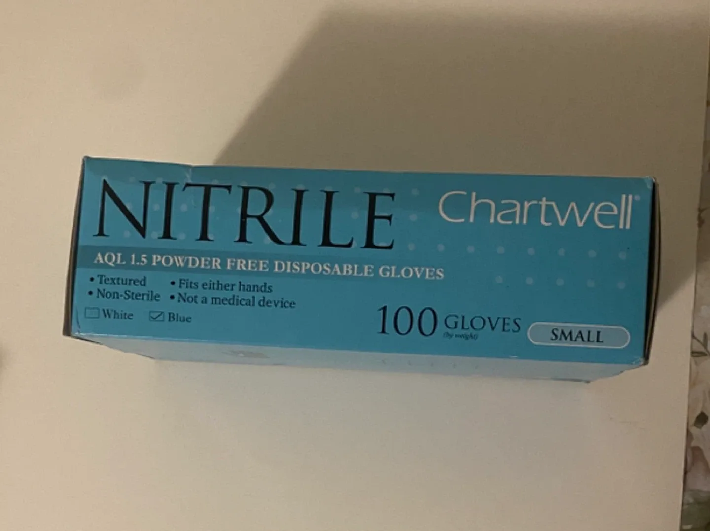 2x Chartwell Nitrile Gloves - Small, 100 count each image indicator(2)