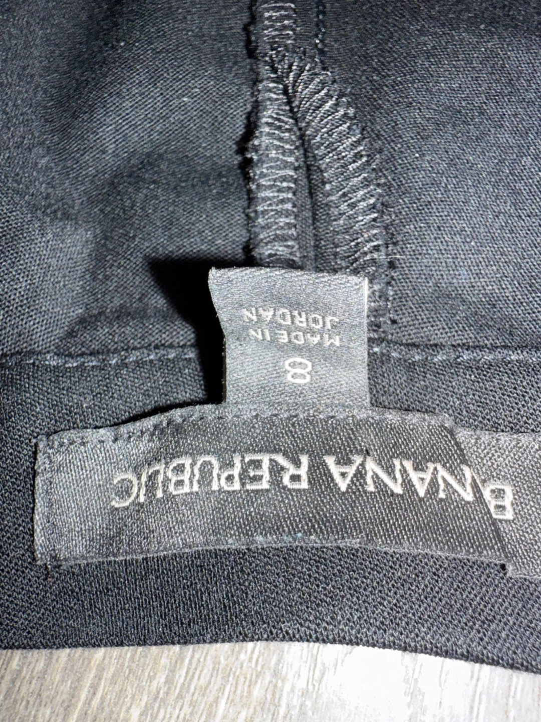 Banana Republic Devon Black Pants - Size 8 - photo 3