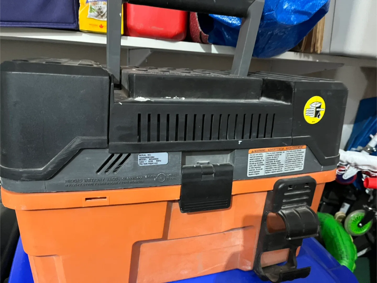 Ridgid Pro Pack Vacuum image indicator(2)