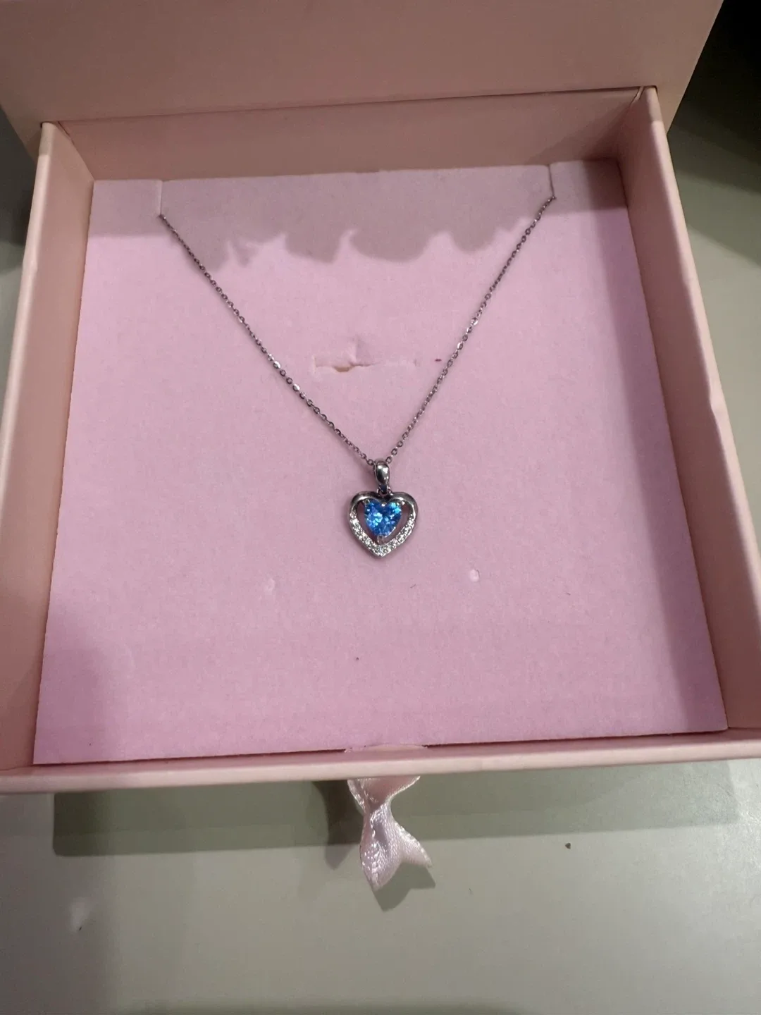 New gift! Real Rose + Silver Necklace Gift Set image indicator(5)