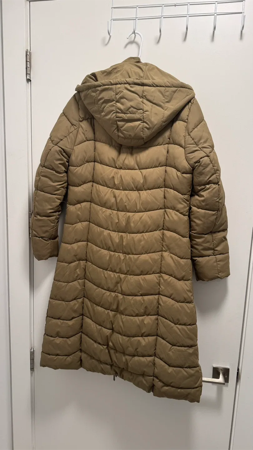 Red Marine Puffer Coat - Size L image indicator(5)