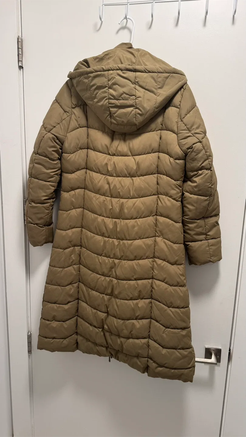 Red Marine Puffer Coat - Size L image indicator(4)