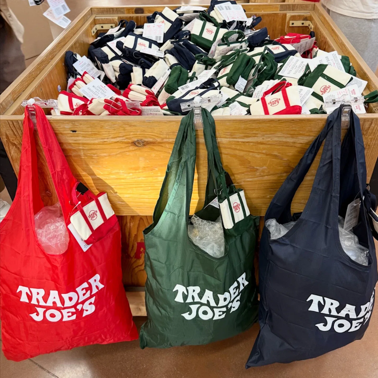 Trader Joe's Mini Tote Bag & Reusable Bag image indicator(2)