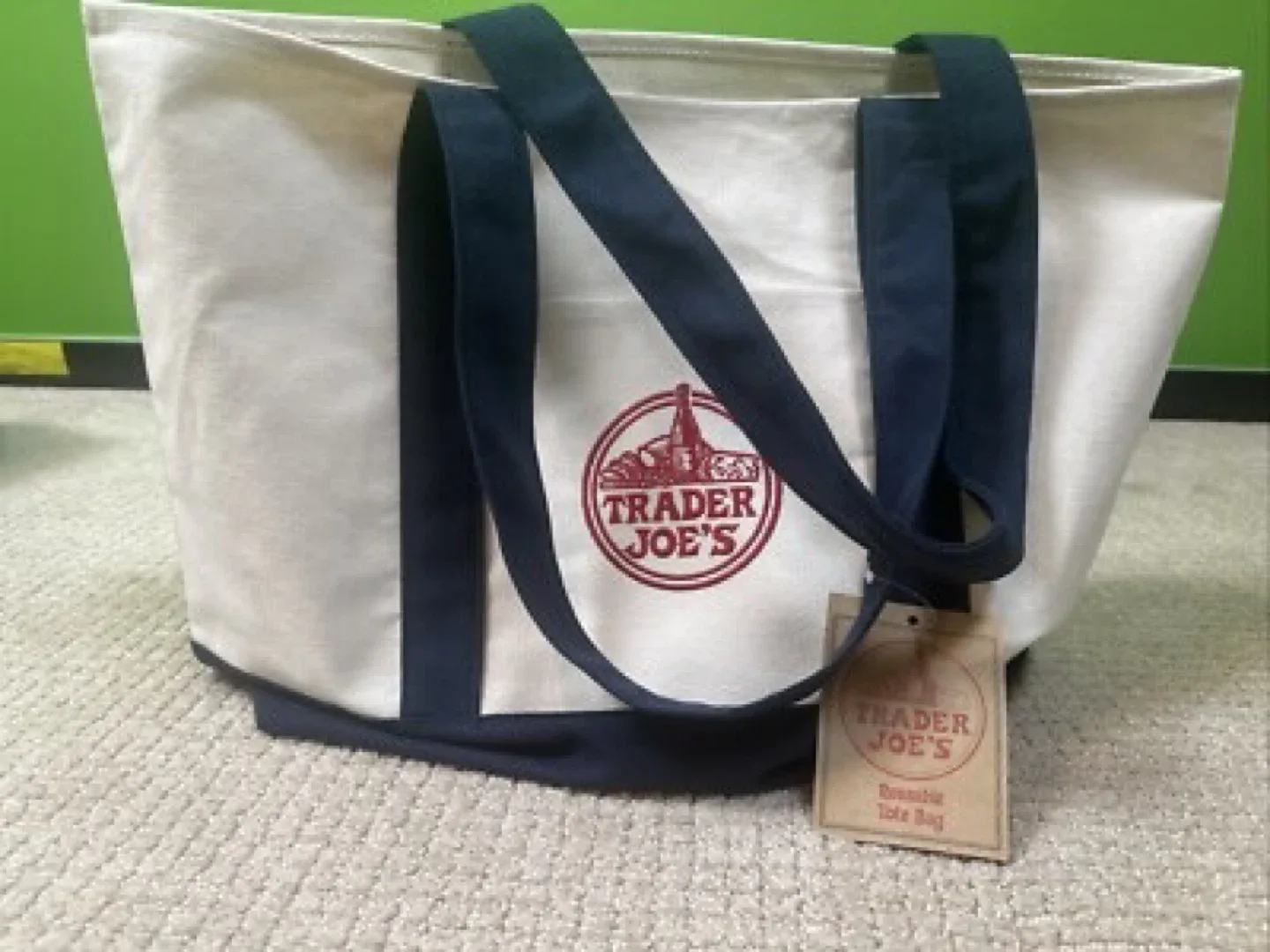 Trader Joe's Reusable Tote Bag image indicator(2)