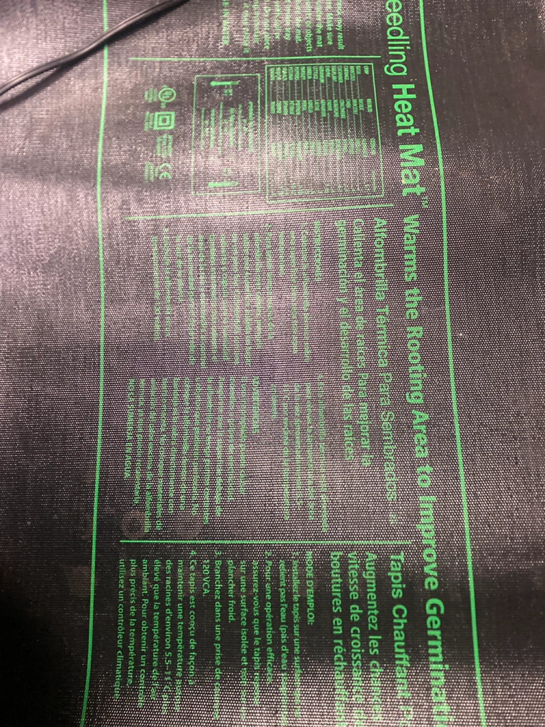 Jump Start Seedling Heat Mat - photo 2