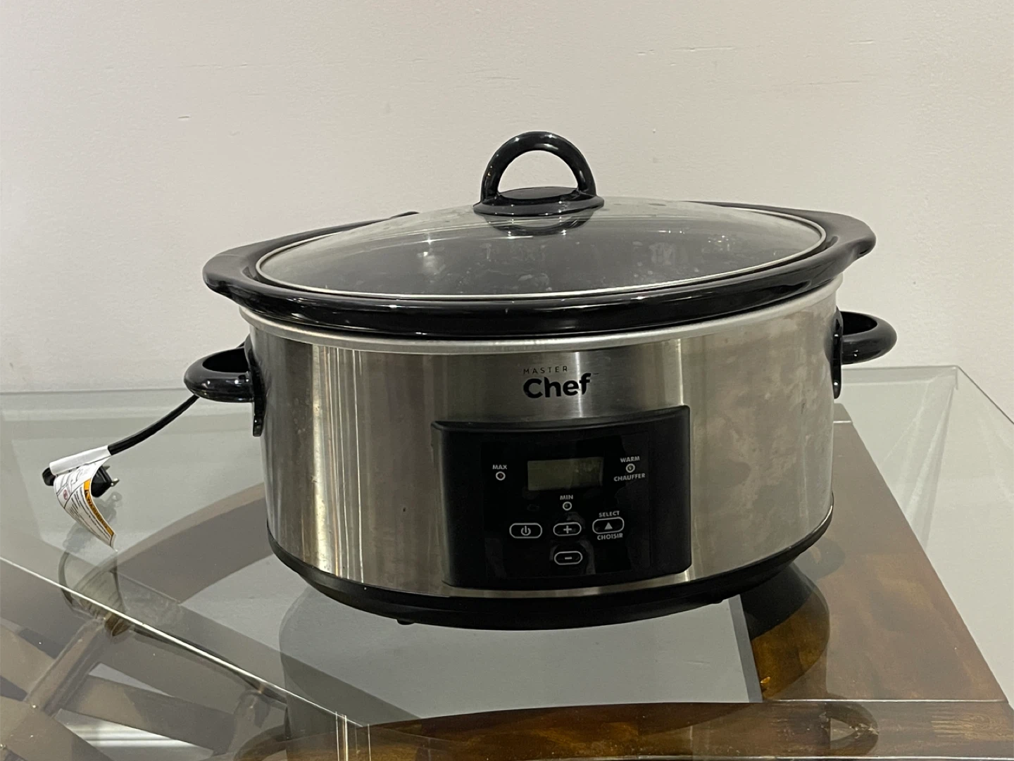 Master Chef Digital Slow Cooker - 6qt - photo 2