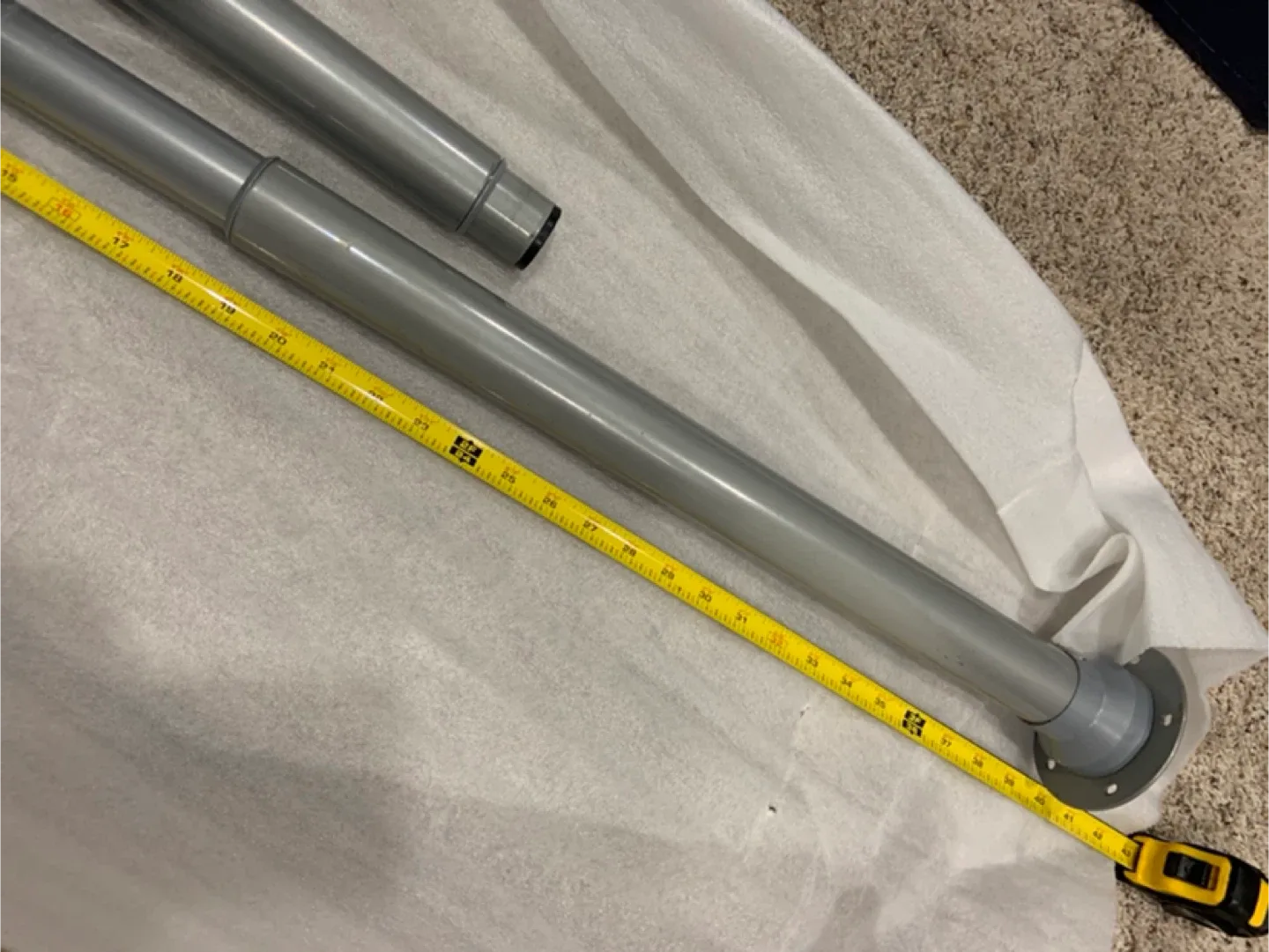 Adjustable Table Legs - Silver, Set of 2 image indicator(3)