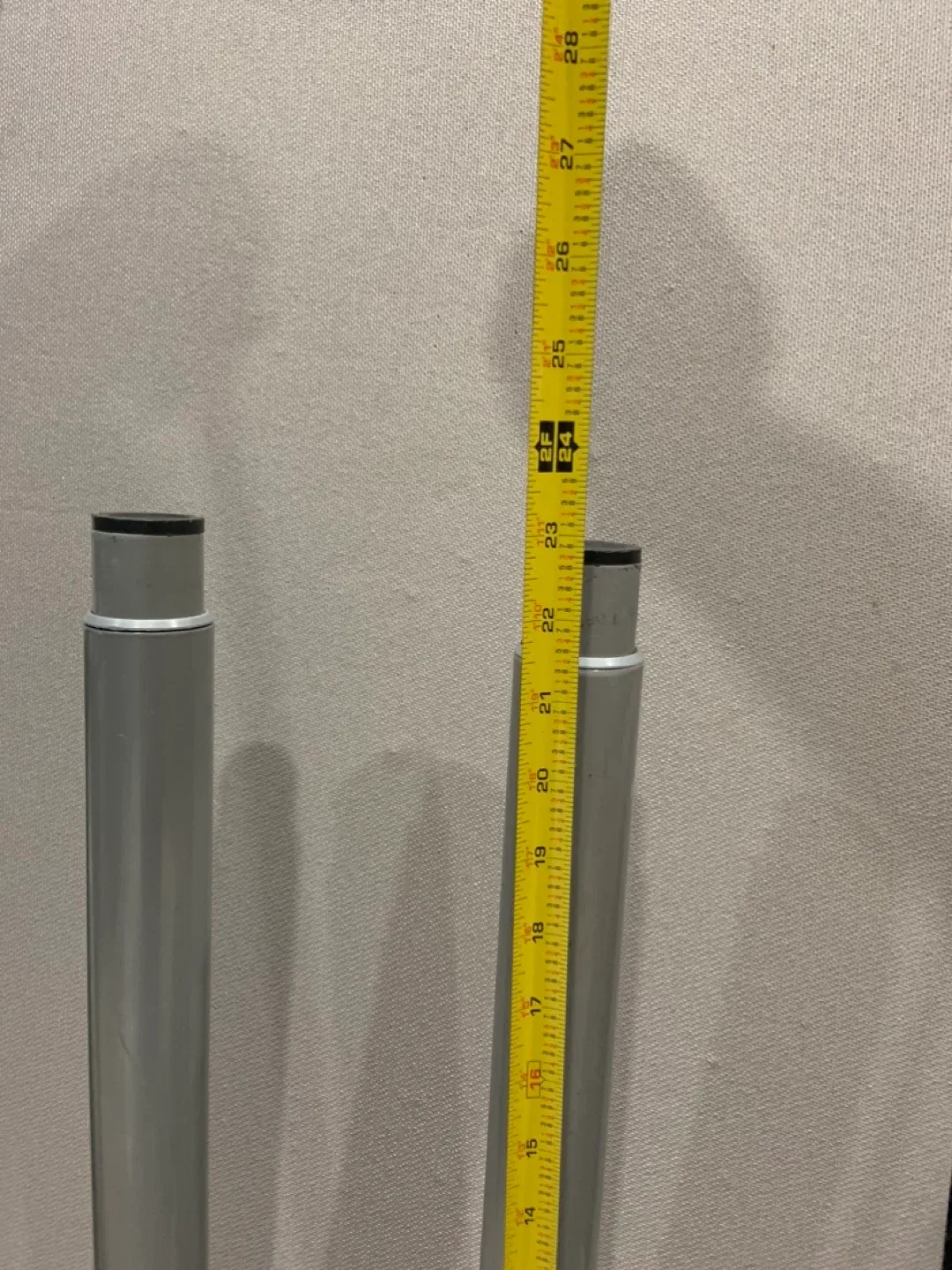 Adjustable Table Legs - Silver, Set of 2 image indicator(2)