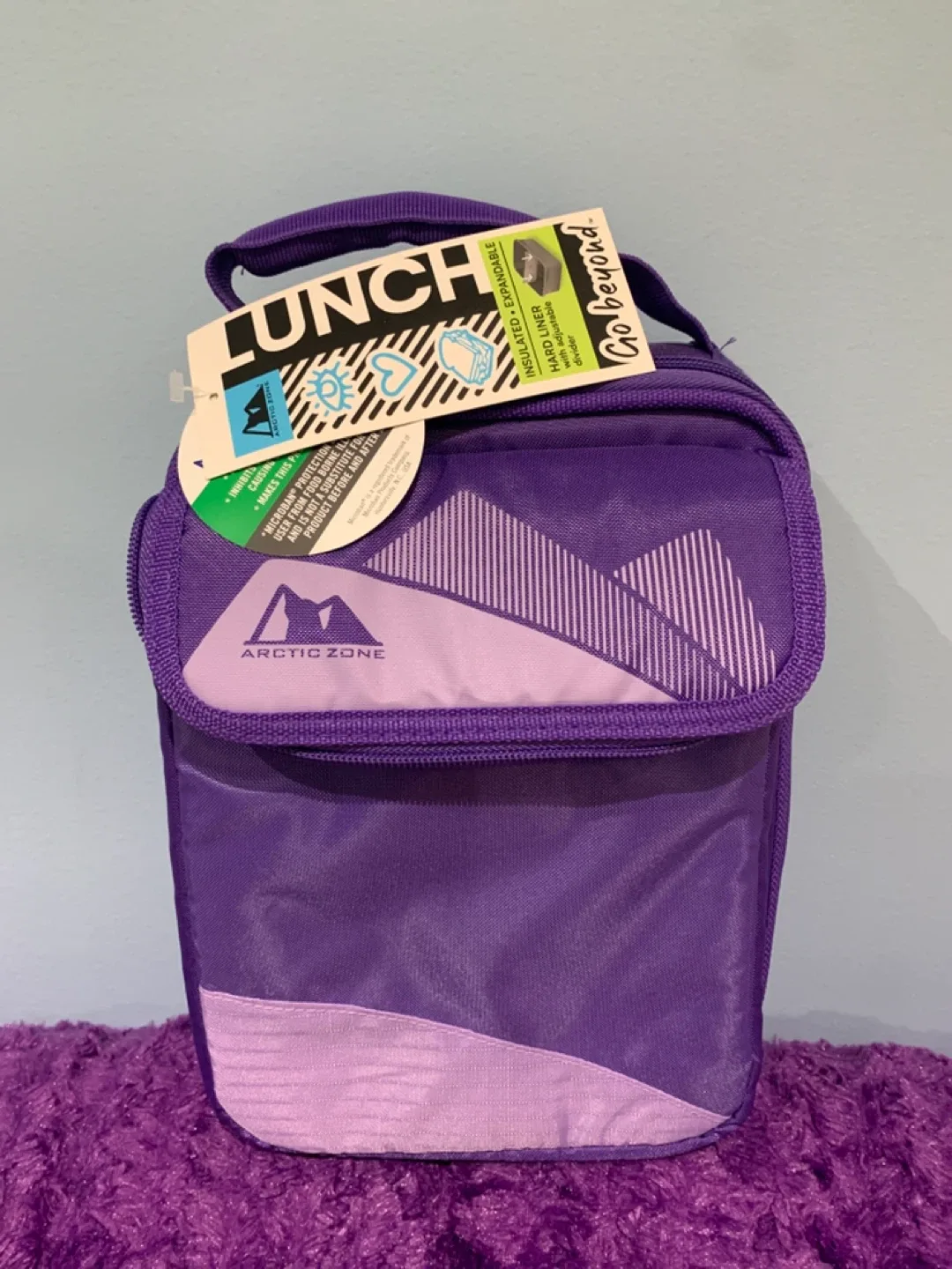 Arctic Zone Purple Lunch Bag - New thumbnail