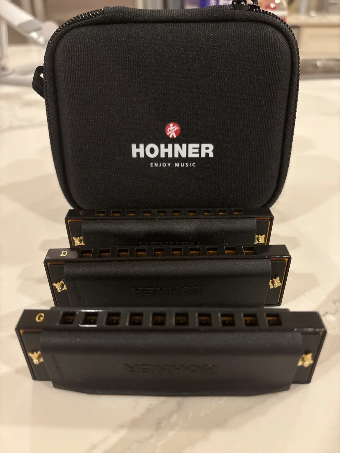 Hohner Harmonica Set with Case image indicator(3)