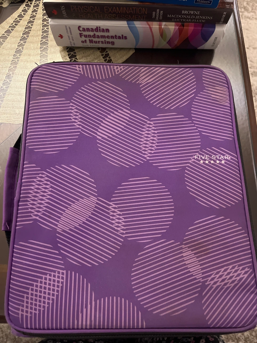 Human Anatomy & Physiology Textbook with binder