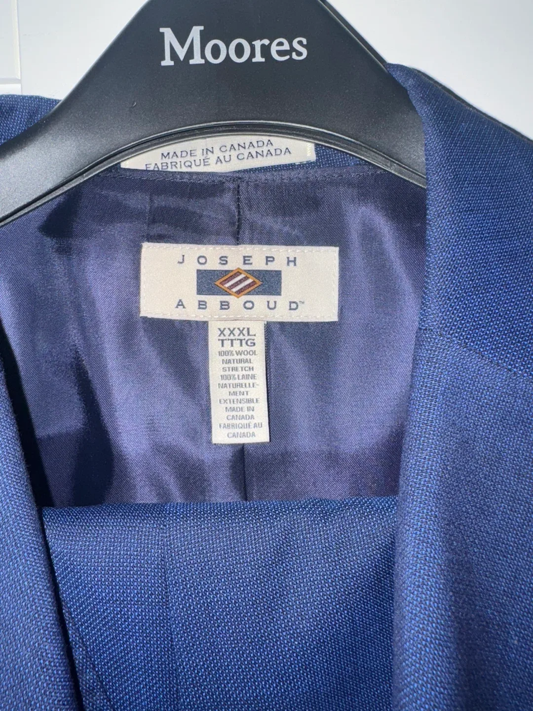 Joseph Abboud Blue Suit image indicator(7)