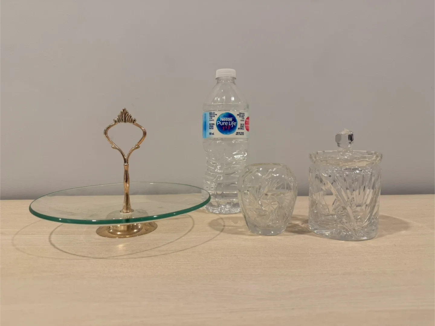$5 for All Crystal Glass and Serving Tray image indicator(7)