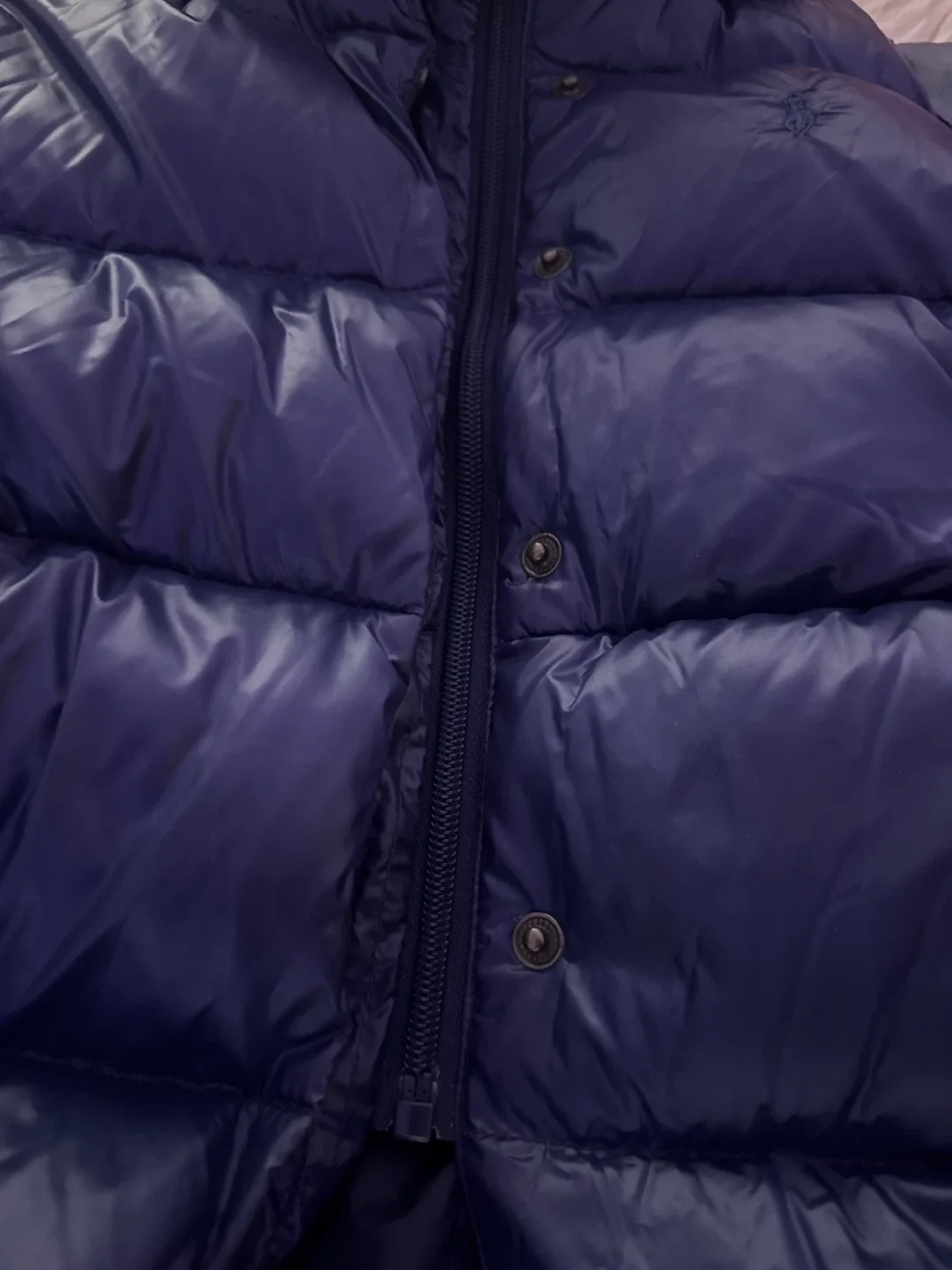 Polo Ralph Lauren Navy Blue Puffer Jacket - Size 4/4T image indicator(3)