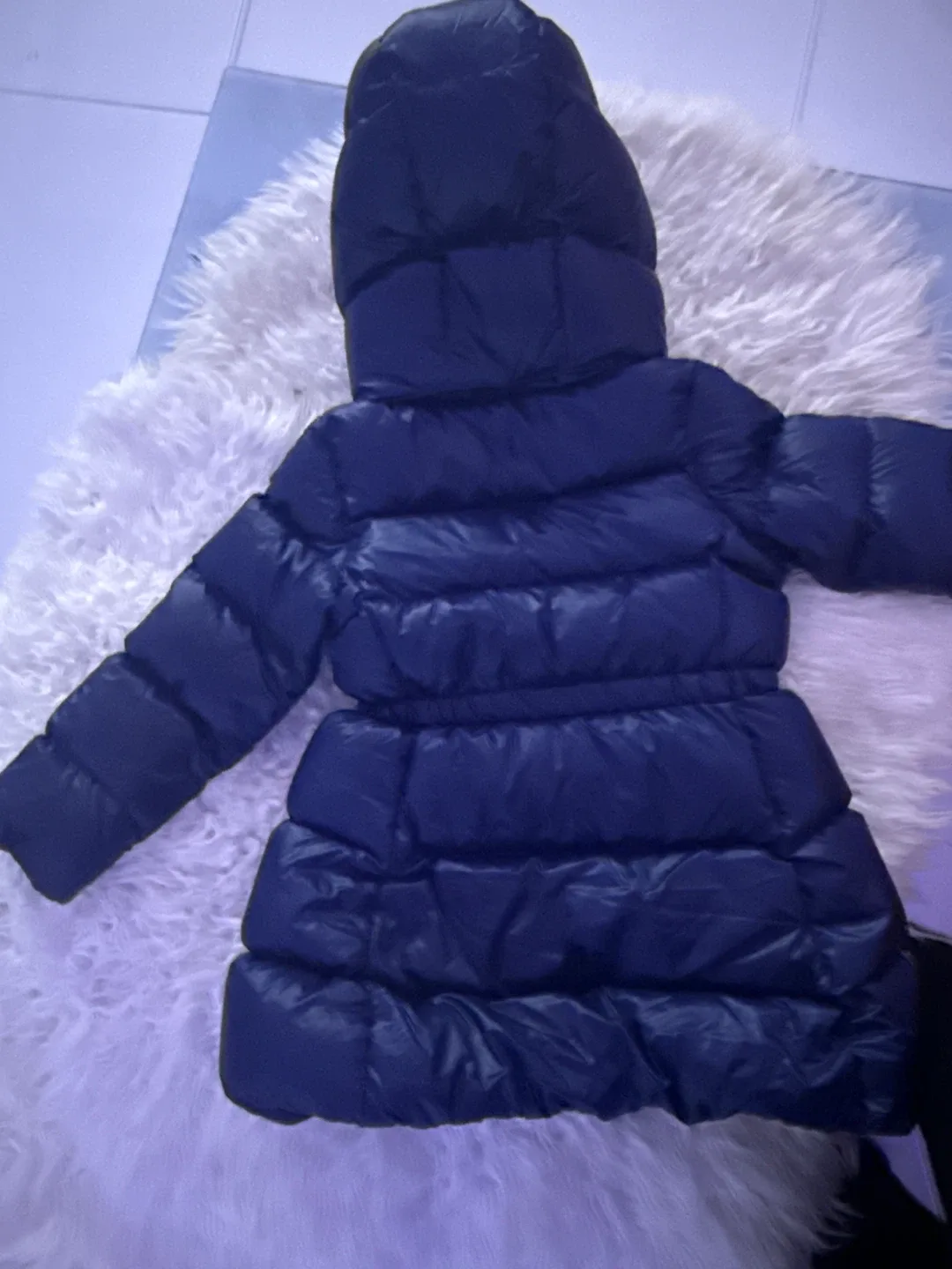 Polo Ralph Lauren Navy Blue Puffer Jacket - Size 4/4T image indicator(5)