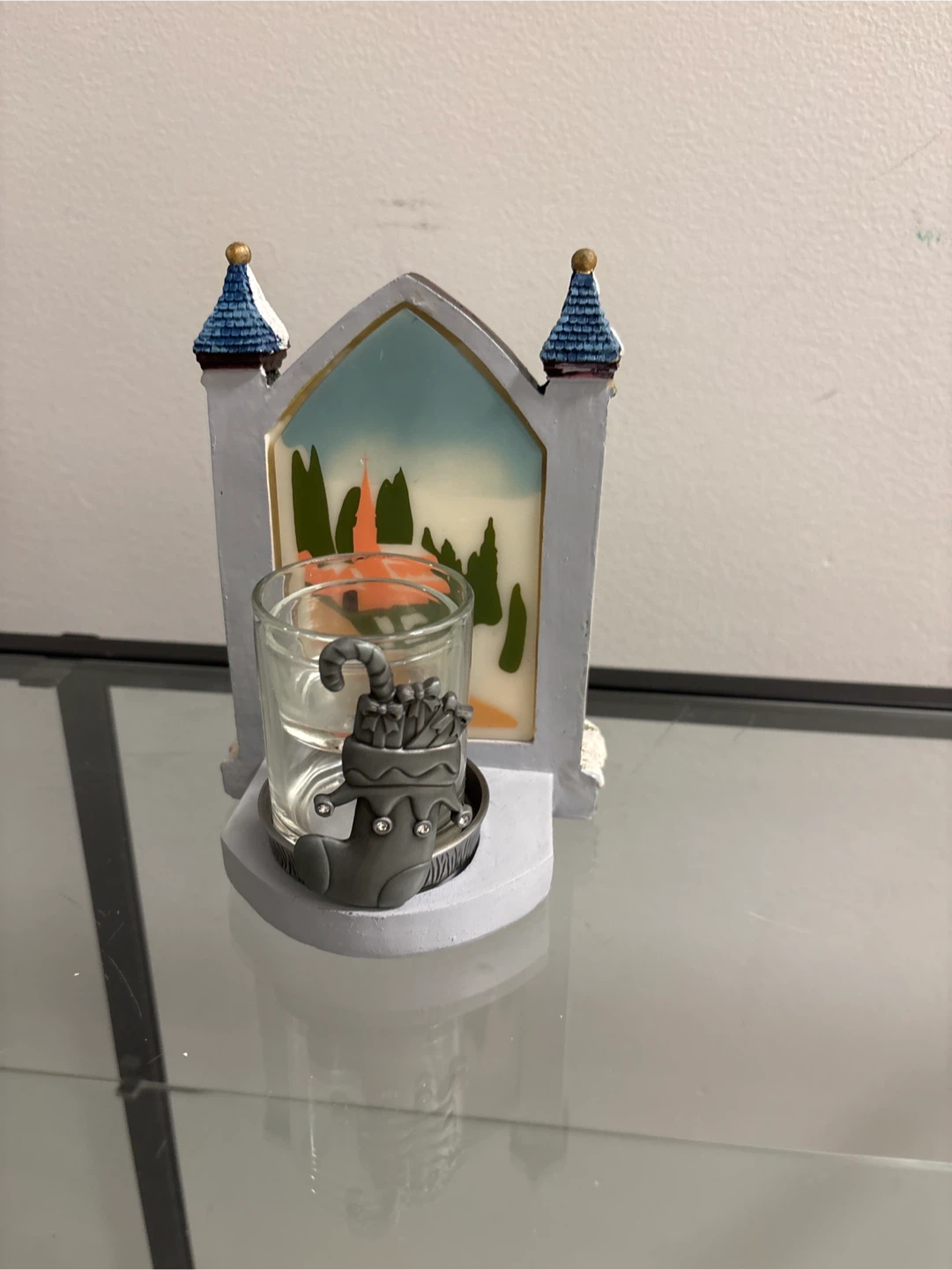 Christmas Church Tea Light Candle Holder - photo 4