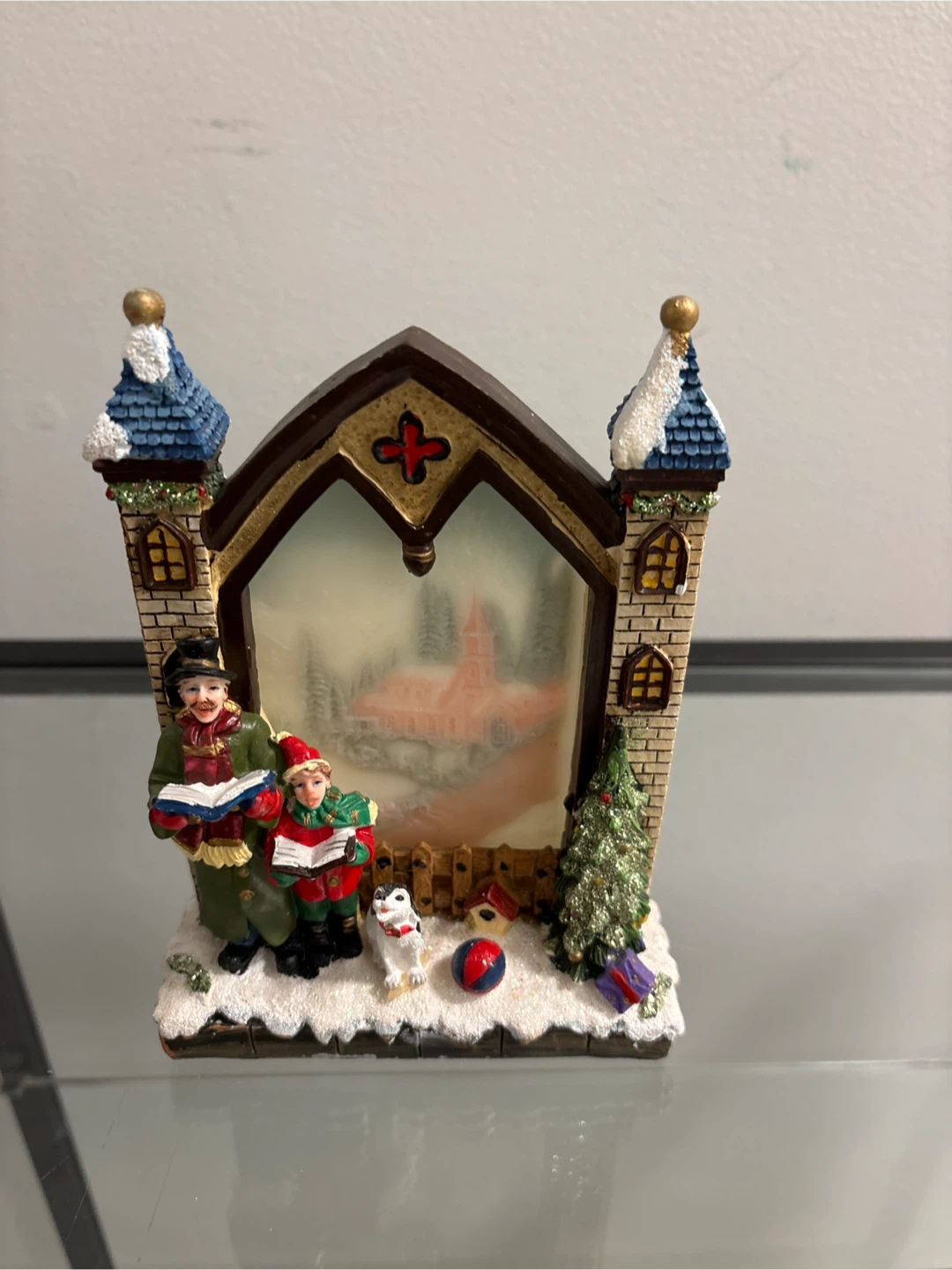 Christmas Church Tea Light Candle Holder - photo 5