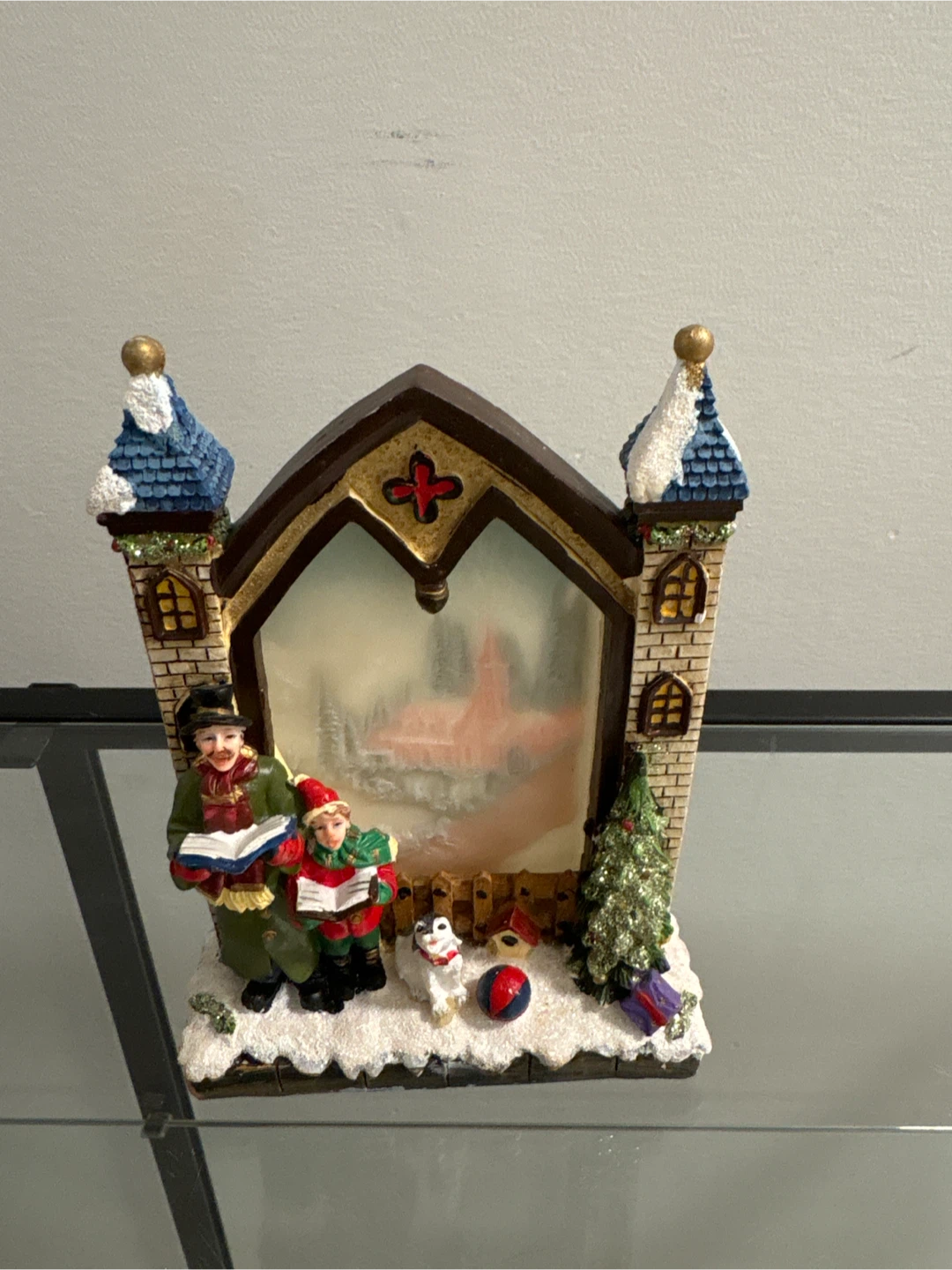 Christmas Church Tea Light Candle Holder - photo 2