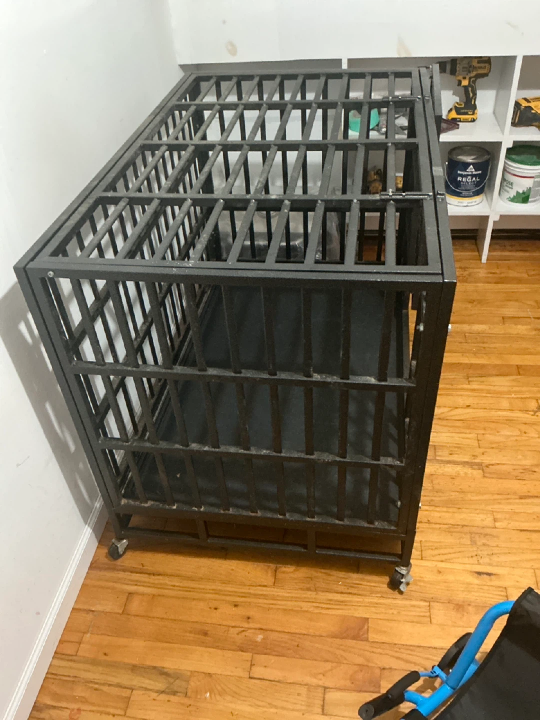 Large Metal Dog Crate - photo 2
