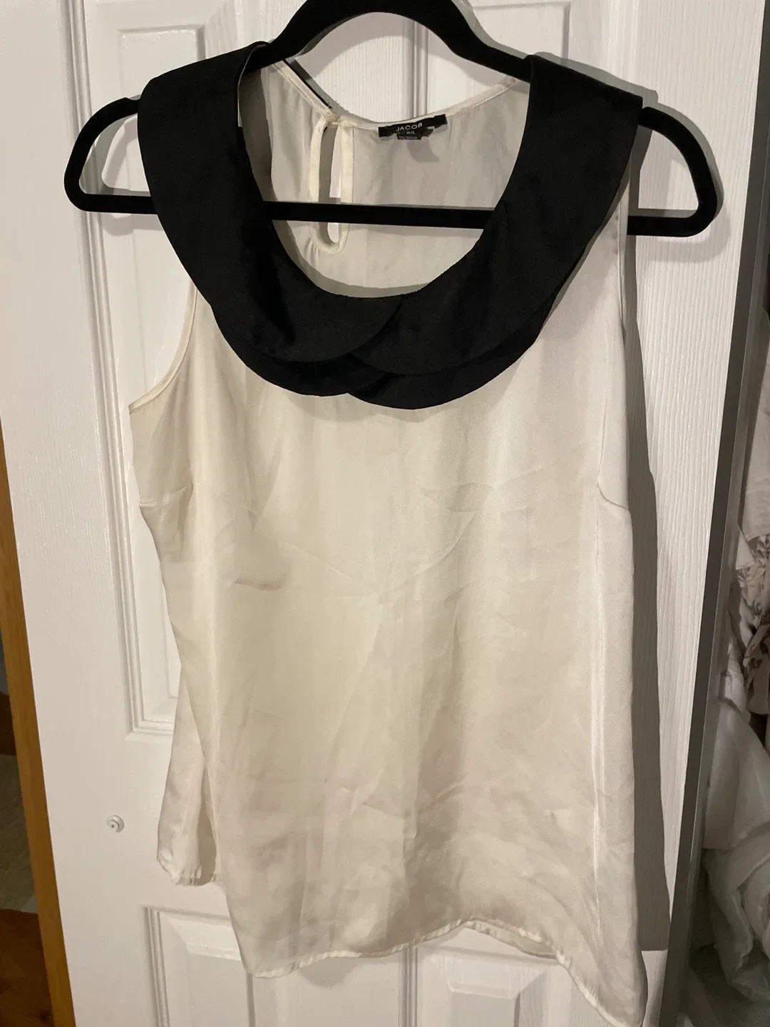 Jacob Black & White Blouse - Size L