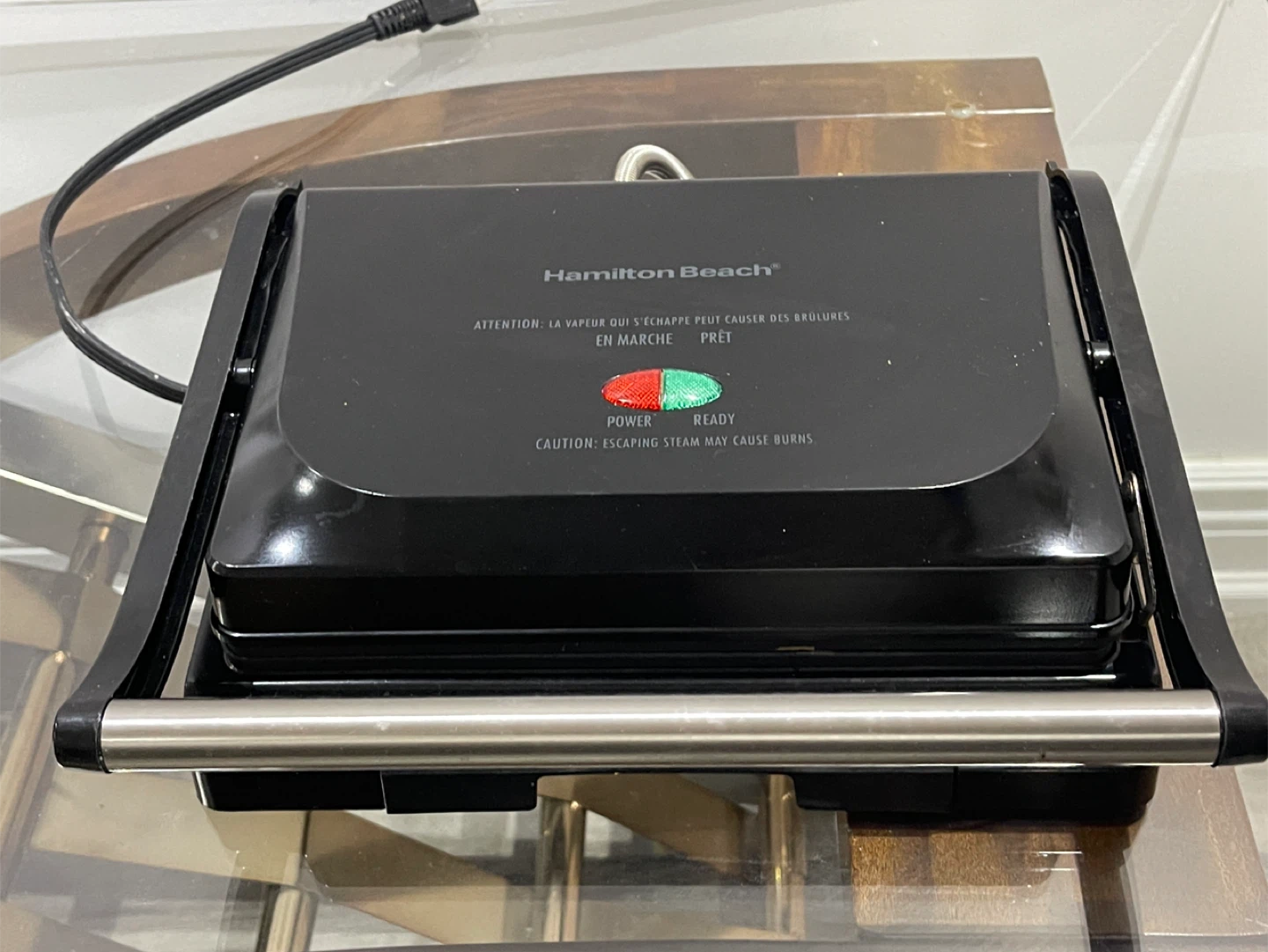 Hamilton Beach Panini Press & Compact Grill 25441C - photo 2