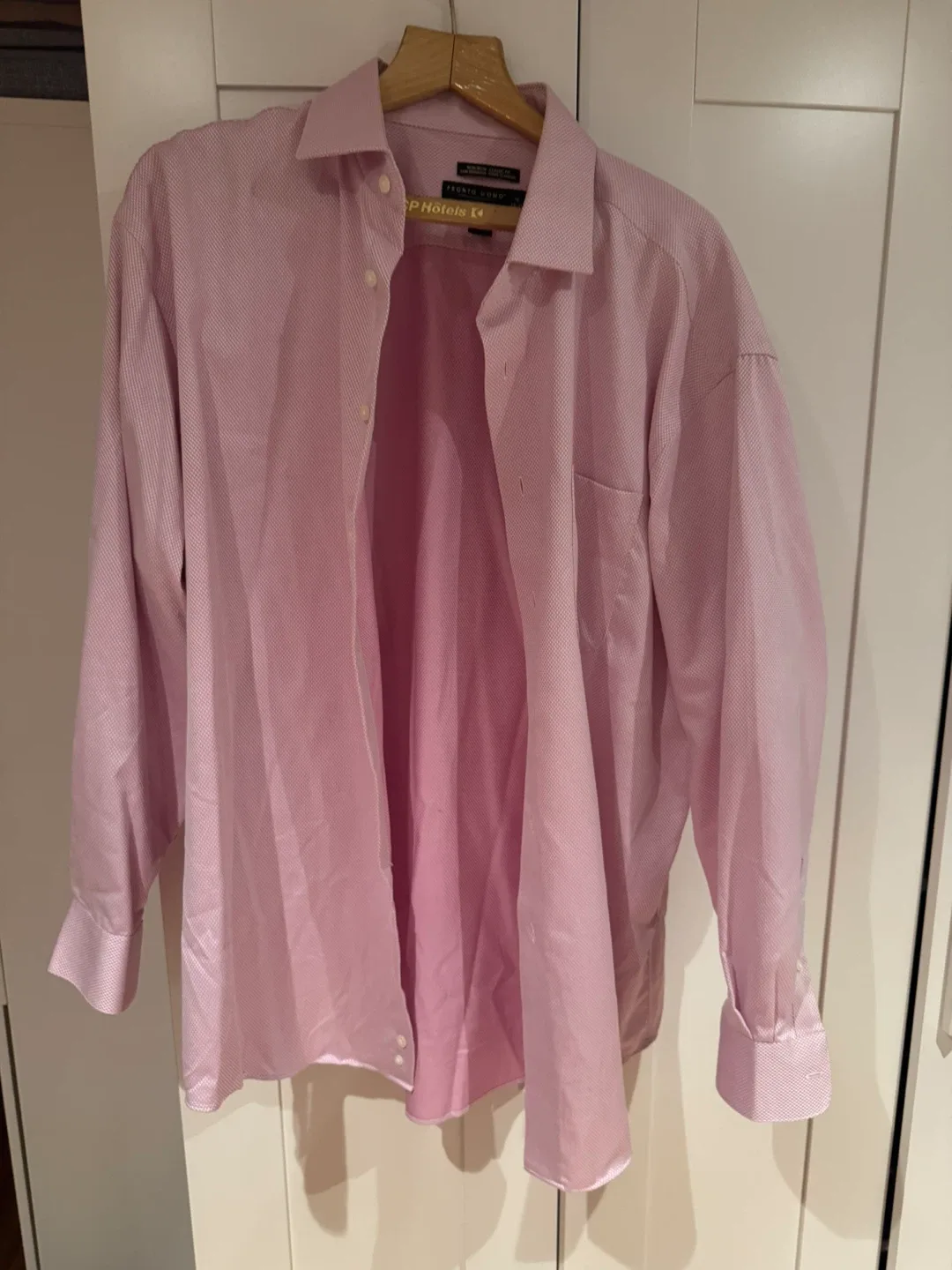 Pronto Uomo Classic Fit Dress Shirt - Size 18