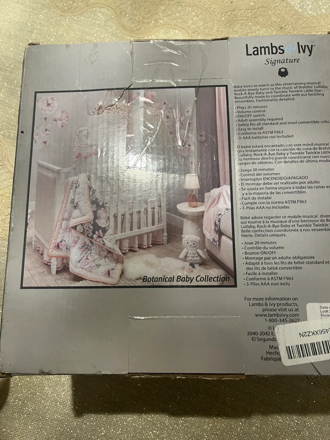 Lambs & Ivy Signature Botanical Baby Crib Mobile image indicator(6)