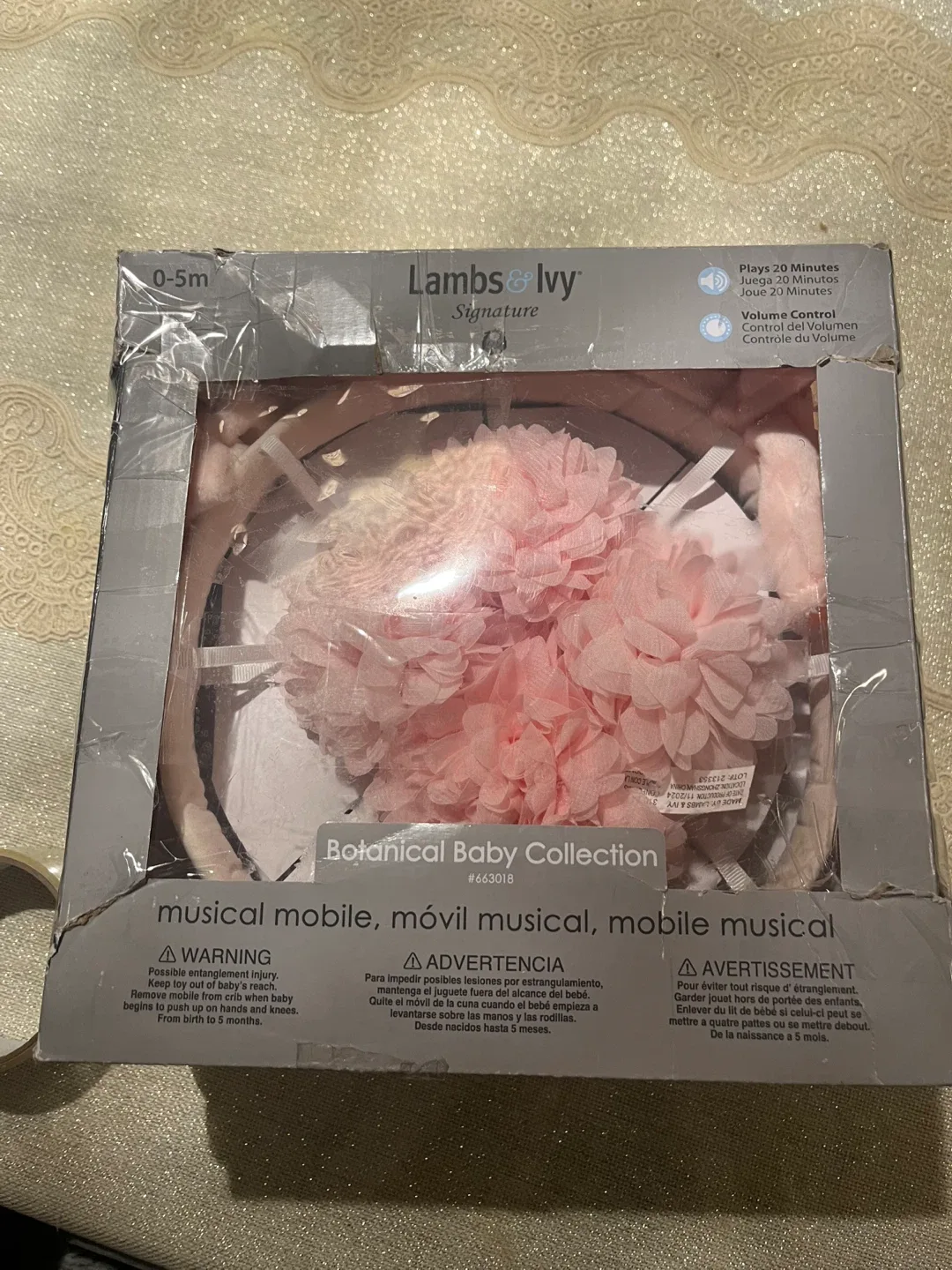 Lambs & Ivy Signature Botanical Baby Crib Mobile image indicator(5)