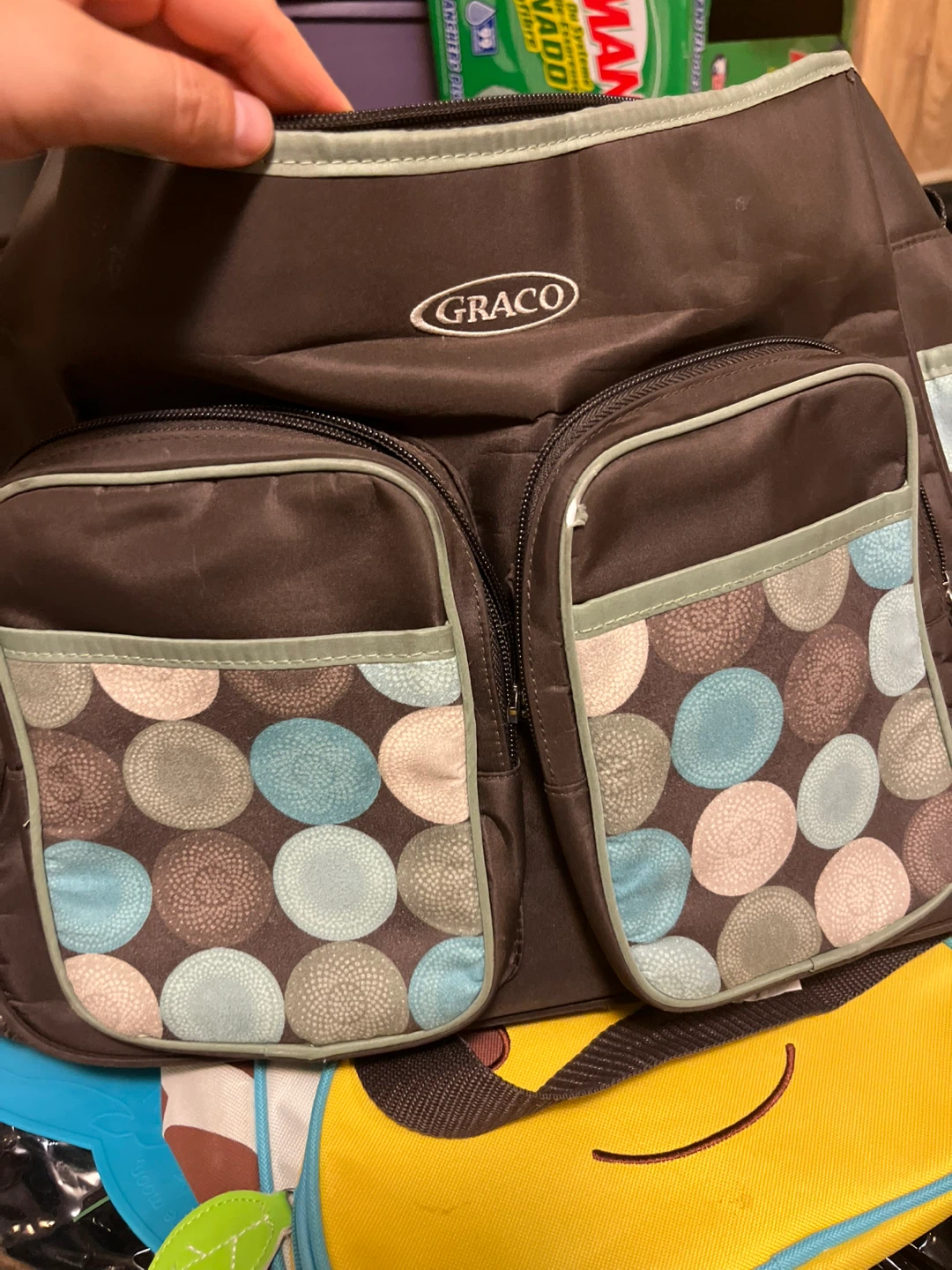 Graco Diaper Bag - Brown