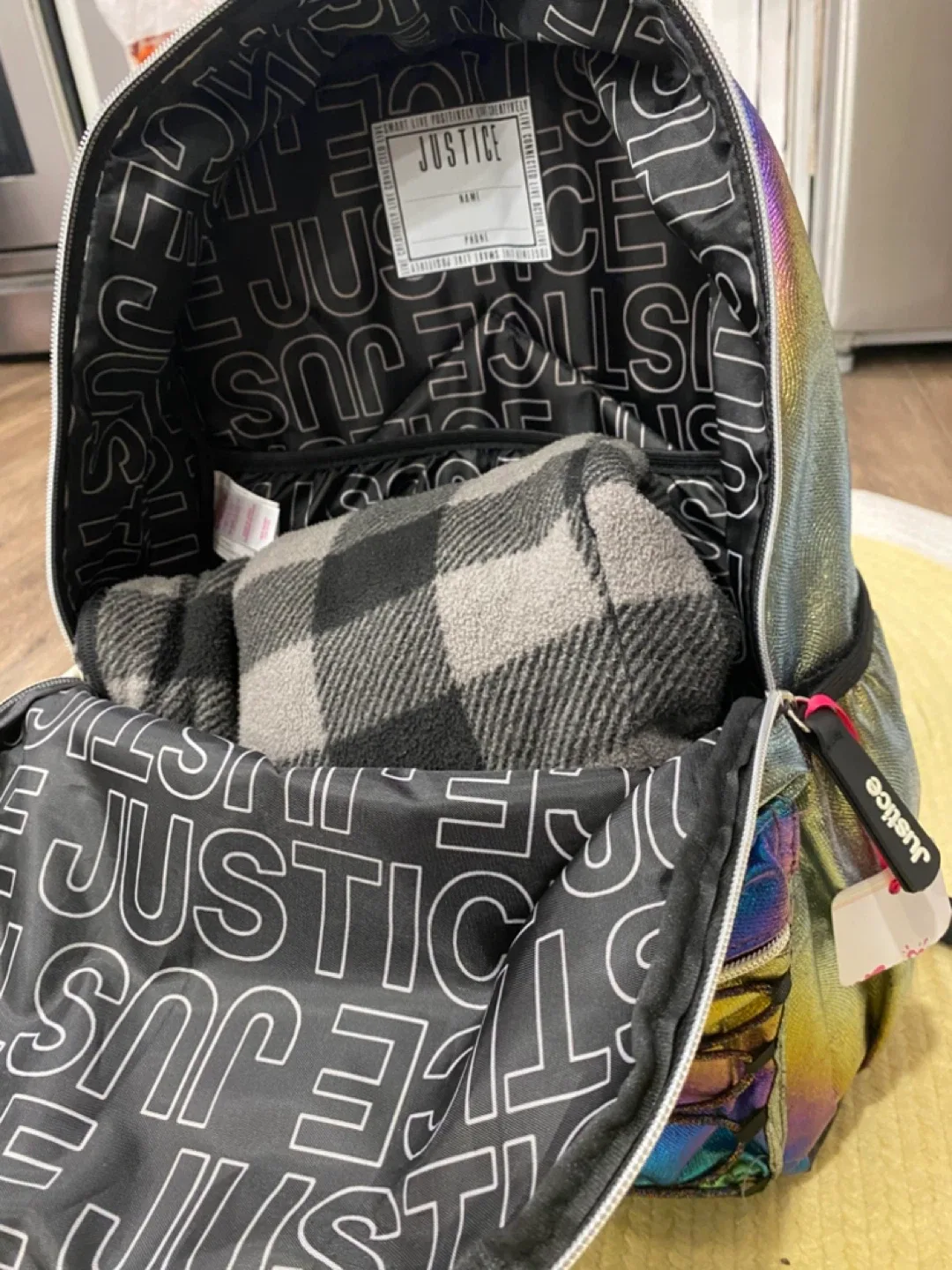 Justice Iridescent Backpack image indicator(5)