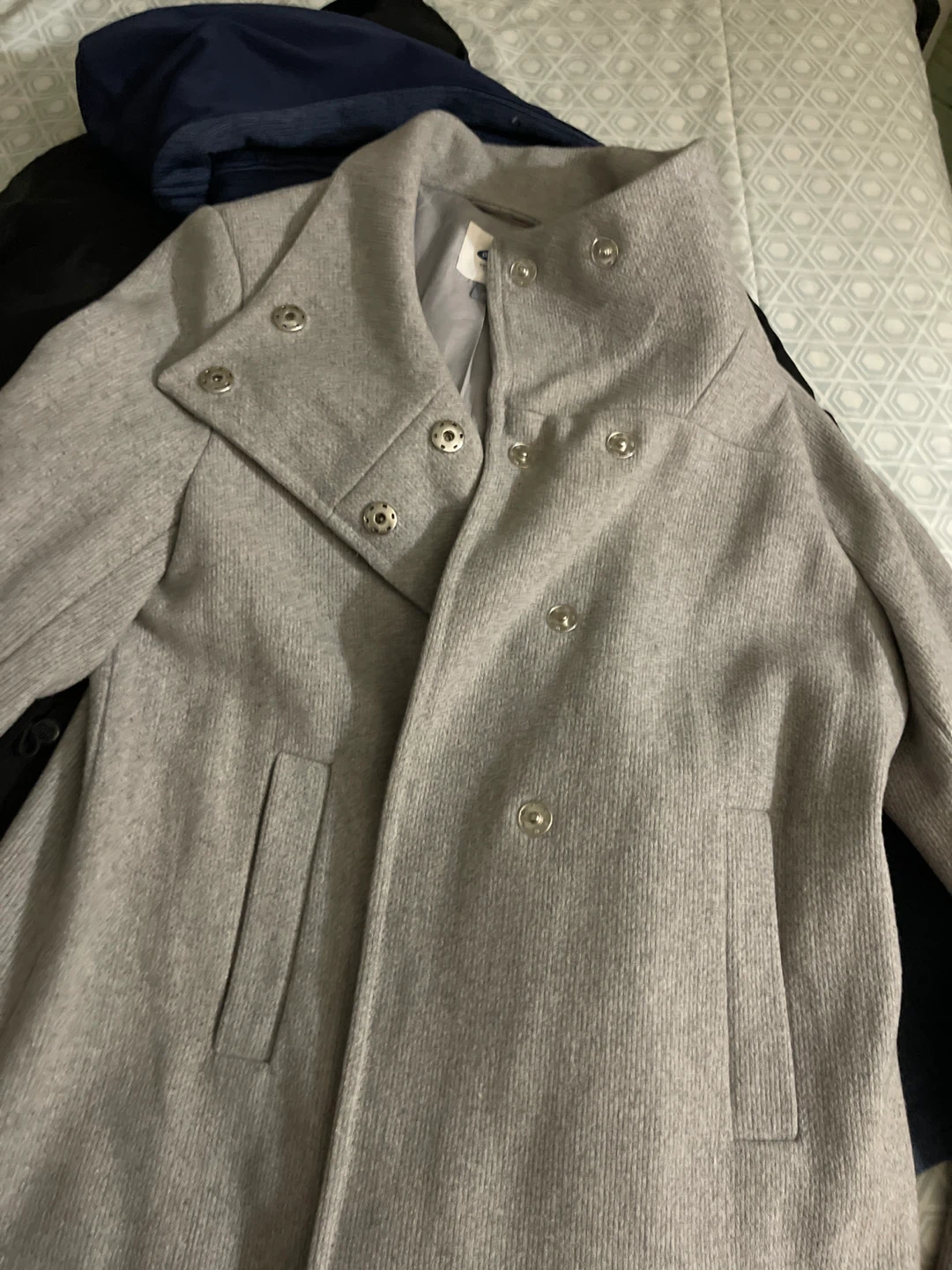 Old Navy Grey Coat - Size M - photo 4