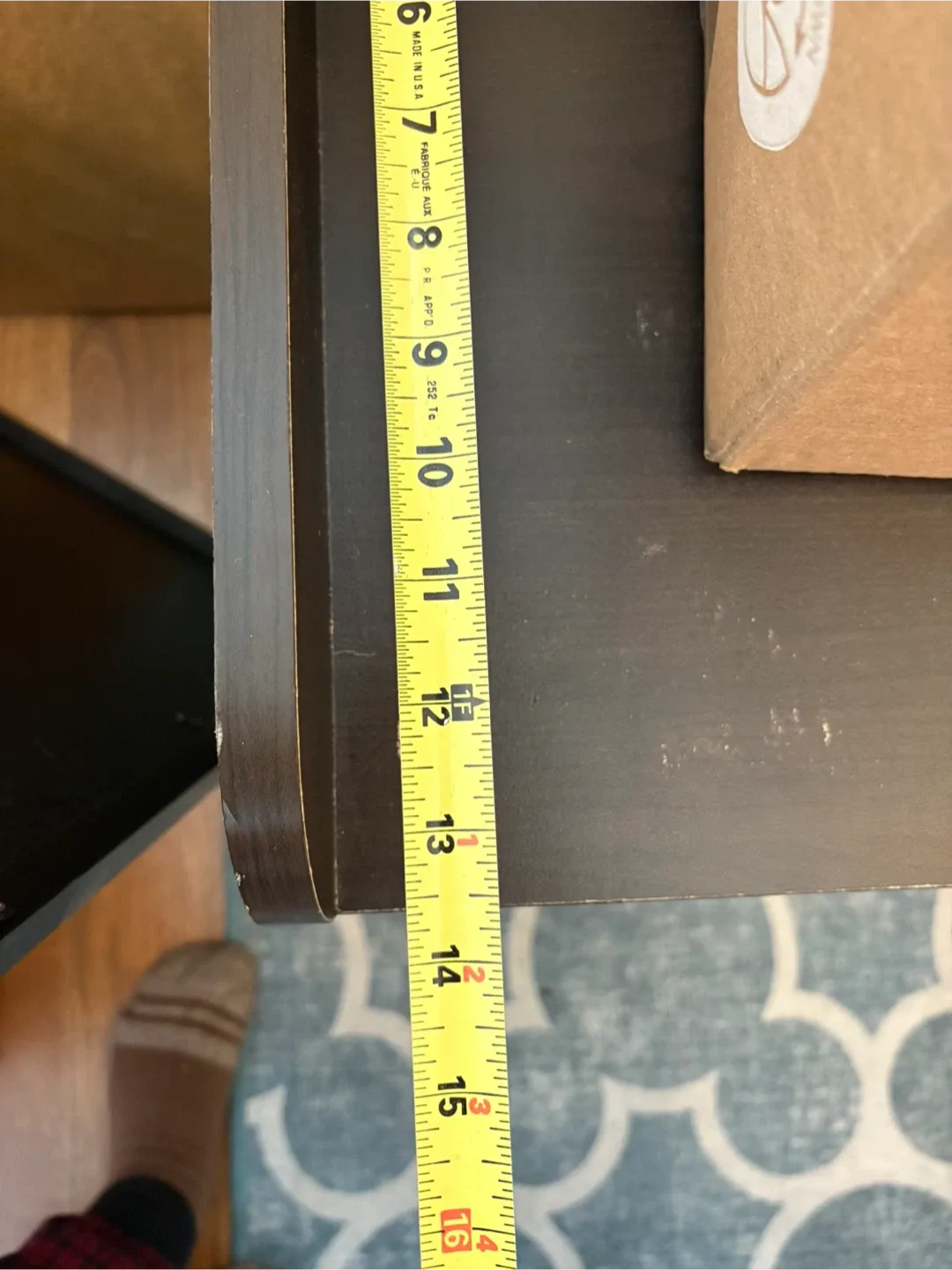 Dark Brown Storage Shelf Unit image indicator(3)