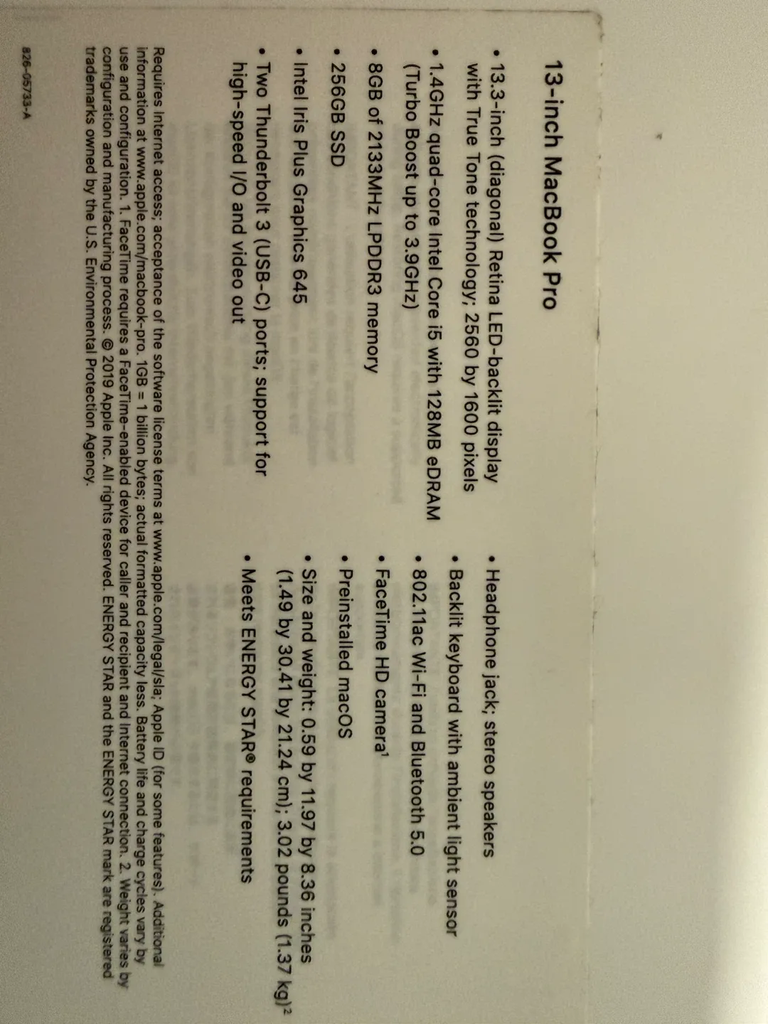 MacBook Pro 13-inch 2019 - price negotiable image indicator(10)