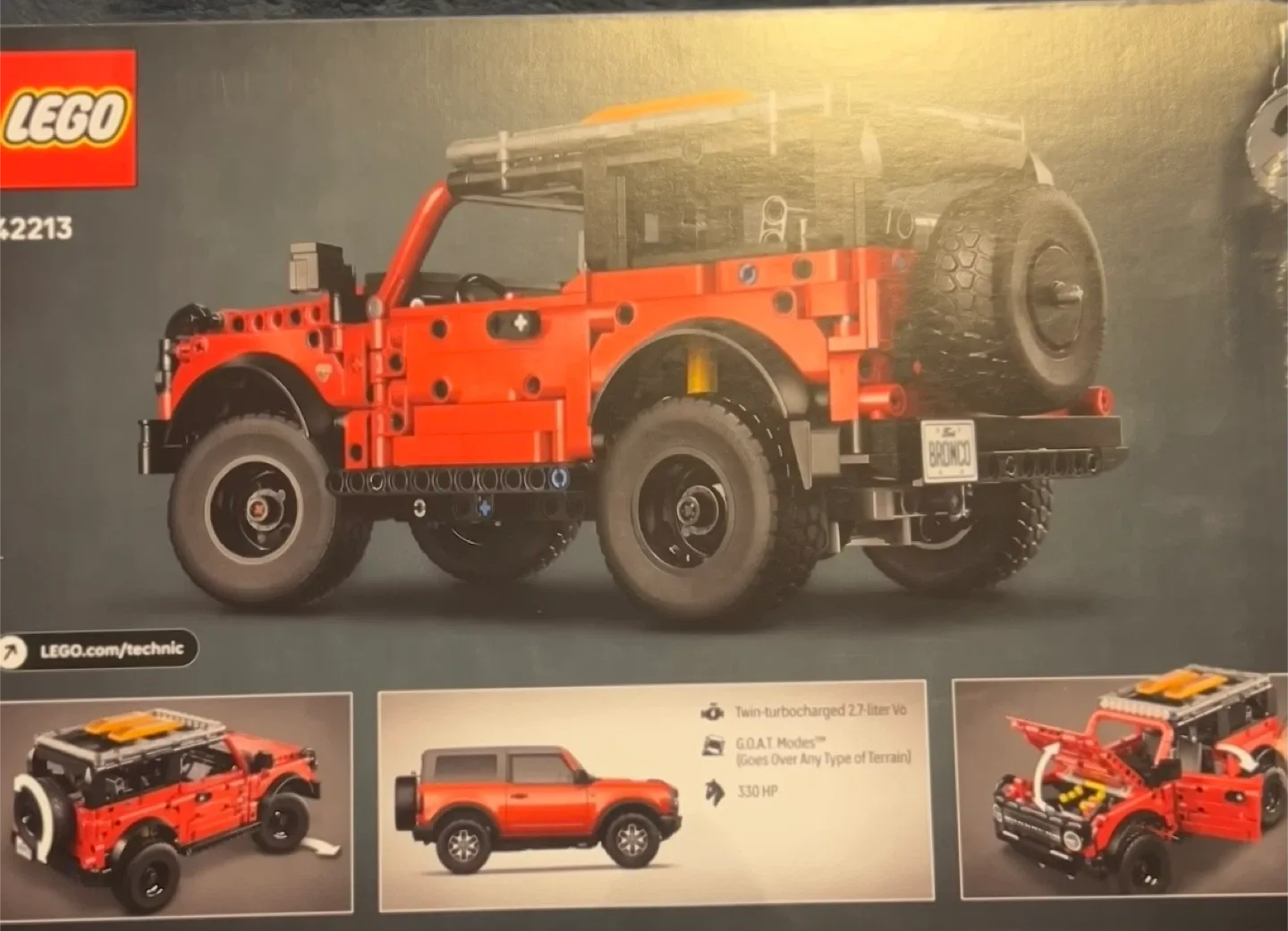 LEGO Technic Ford Bronco SUV 42213 - New in Box! image indicator(2)