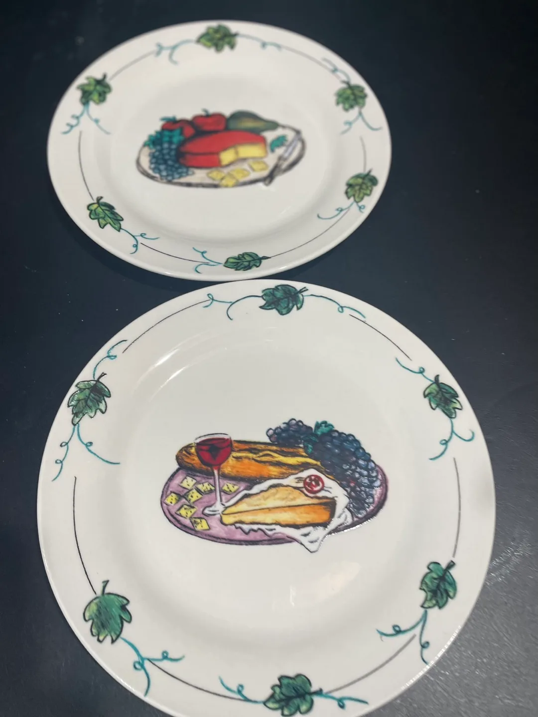 Set of 4 Ceramic Plates - 20 cm image indicator(2)