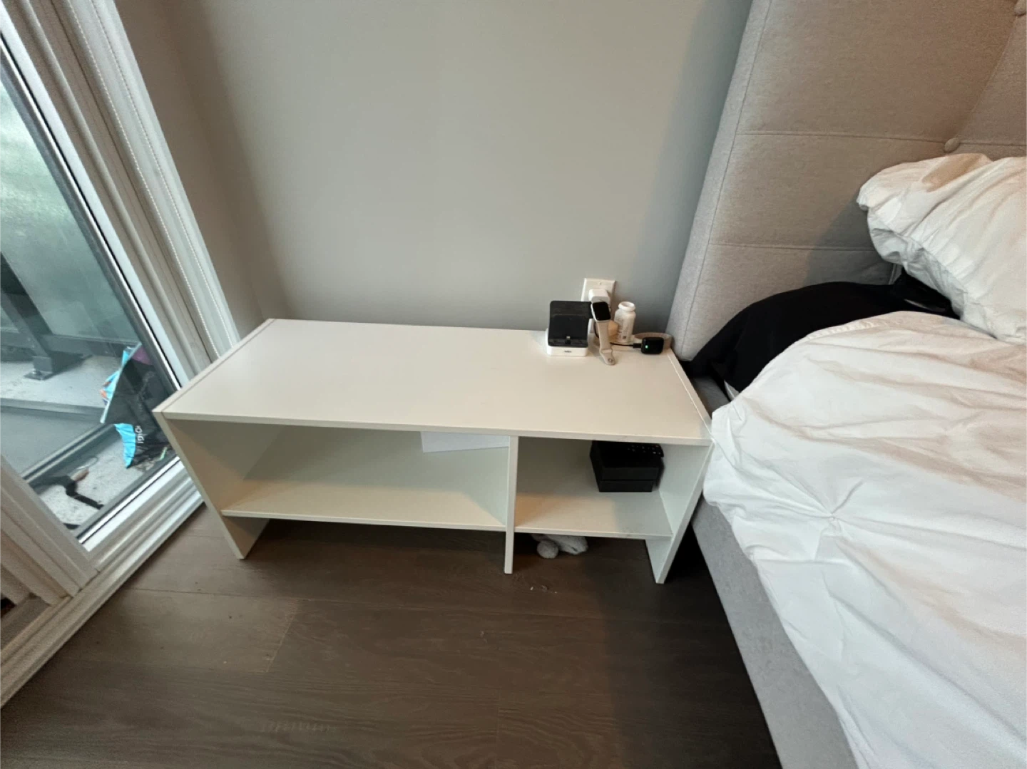 White Shelf Unit