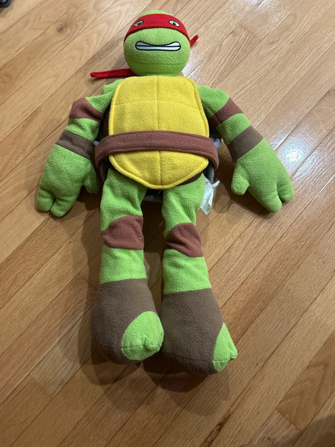 Vintage Teenage Mutant Ninja Turtle Raphael Plush