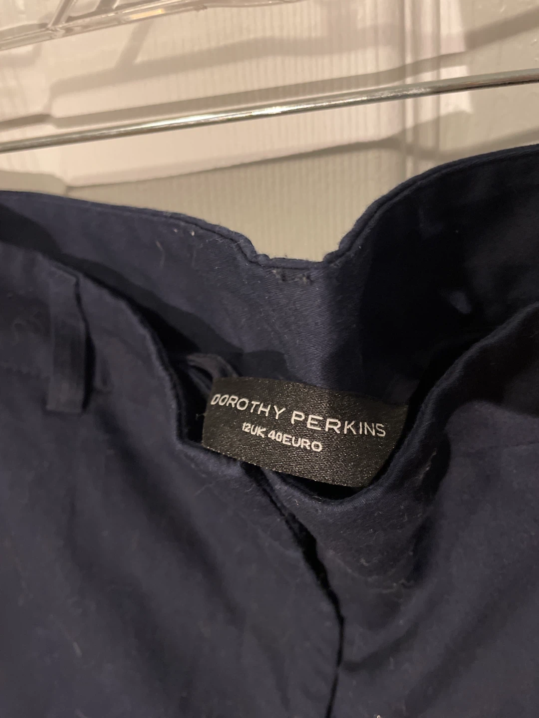 Dorothy Perkins Navy Blue Pants - Size UK 12 - photo 3