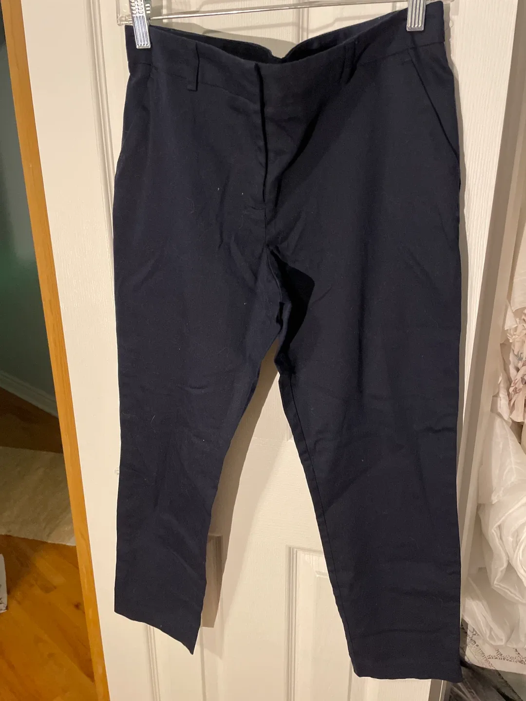 Dorothy Perkins Navy Blue Pants - Size UK 12