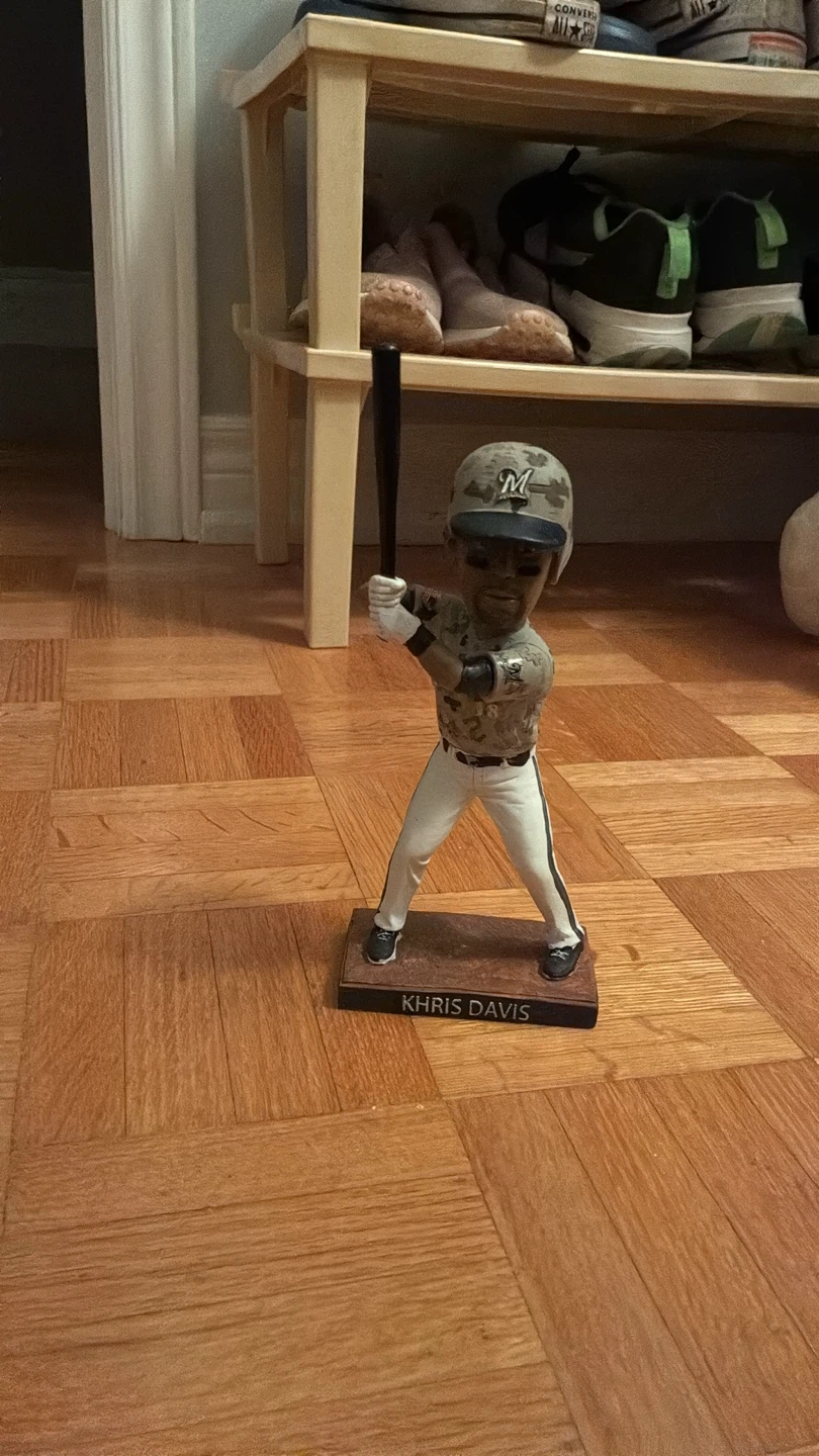 Khris Davis Milwaukee Brewers Bobblehead