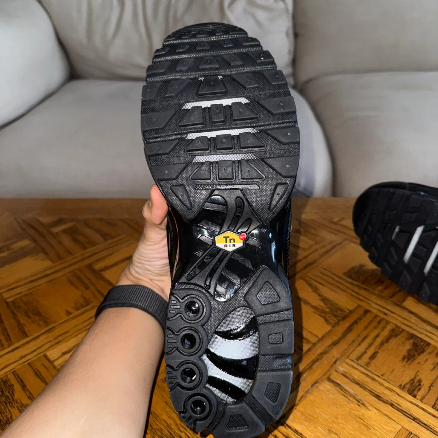 Nike Air Max Plus TN Black, US 12 - photo 3