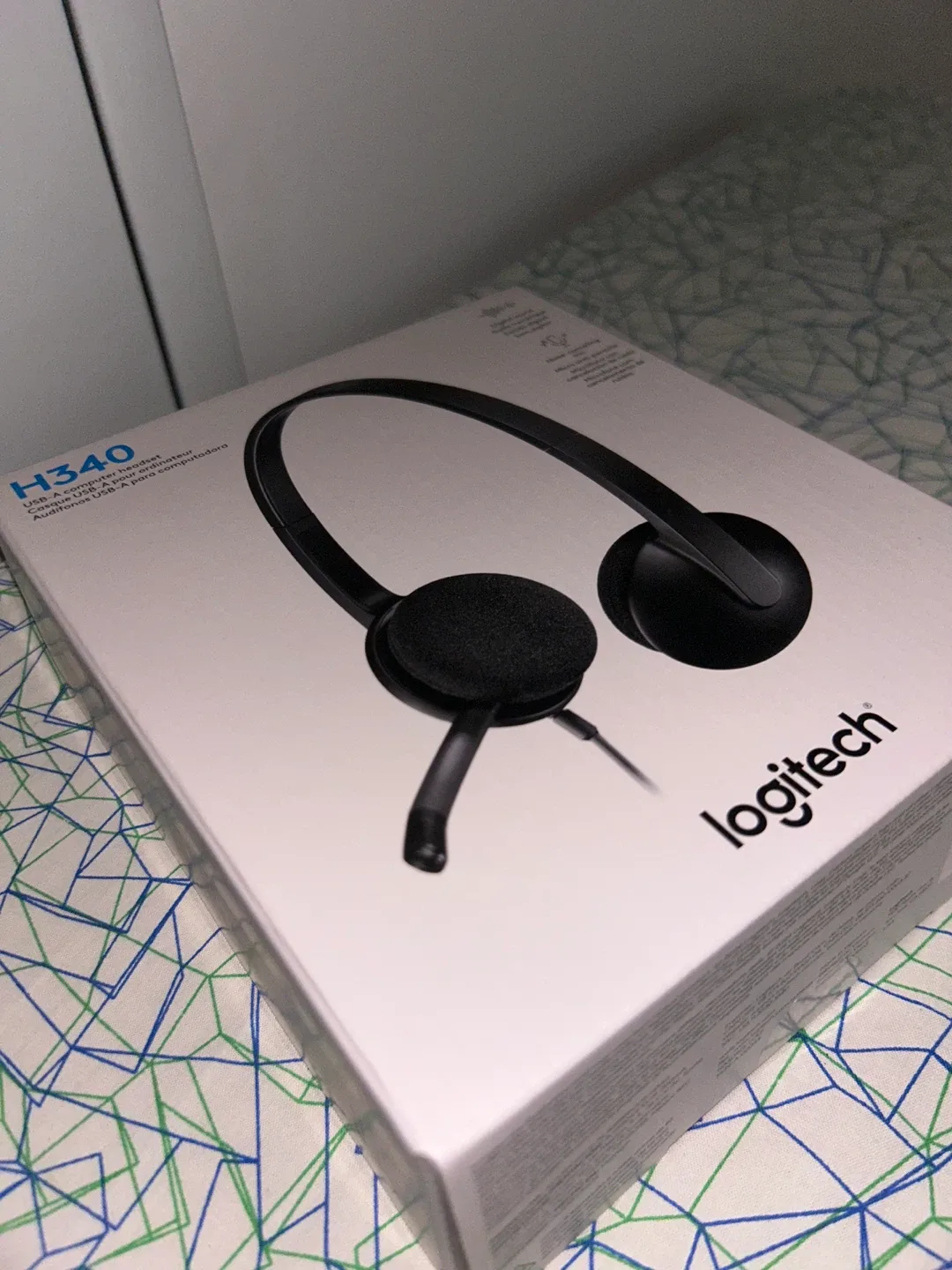 Logitech H340 USB Computer Headset - New