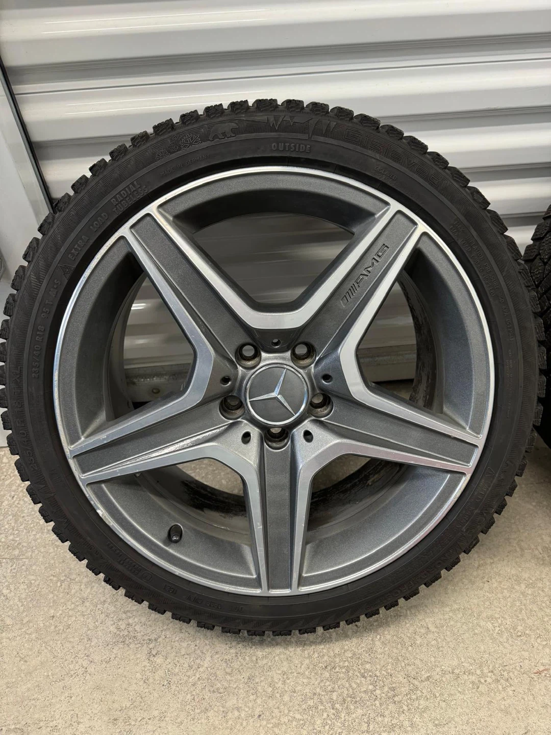 Mercedes AMG Rims and Winter Tires - Set of 4 - photo 3