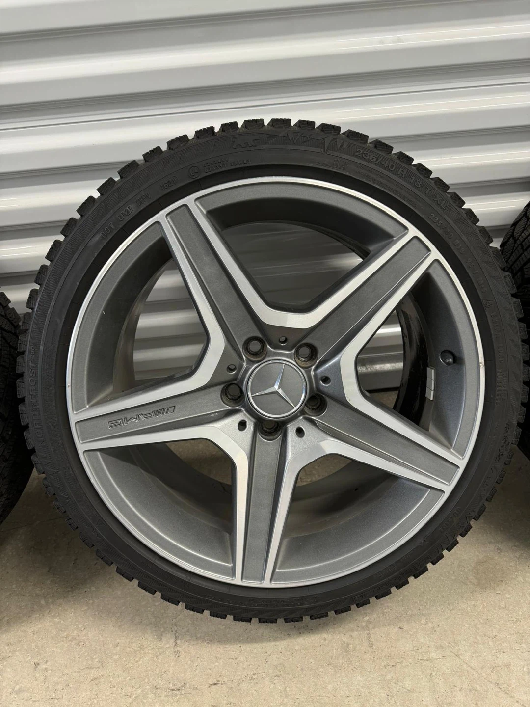 Mercedes AMG Rims and Winter Tires - Set of 4 - photo 5