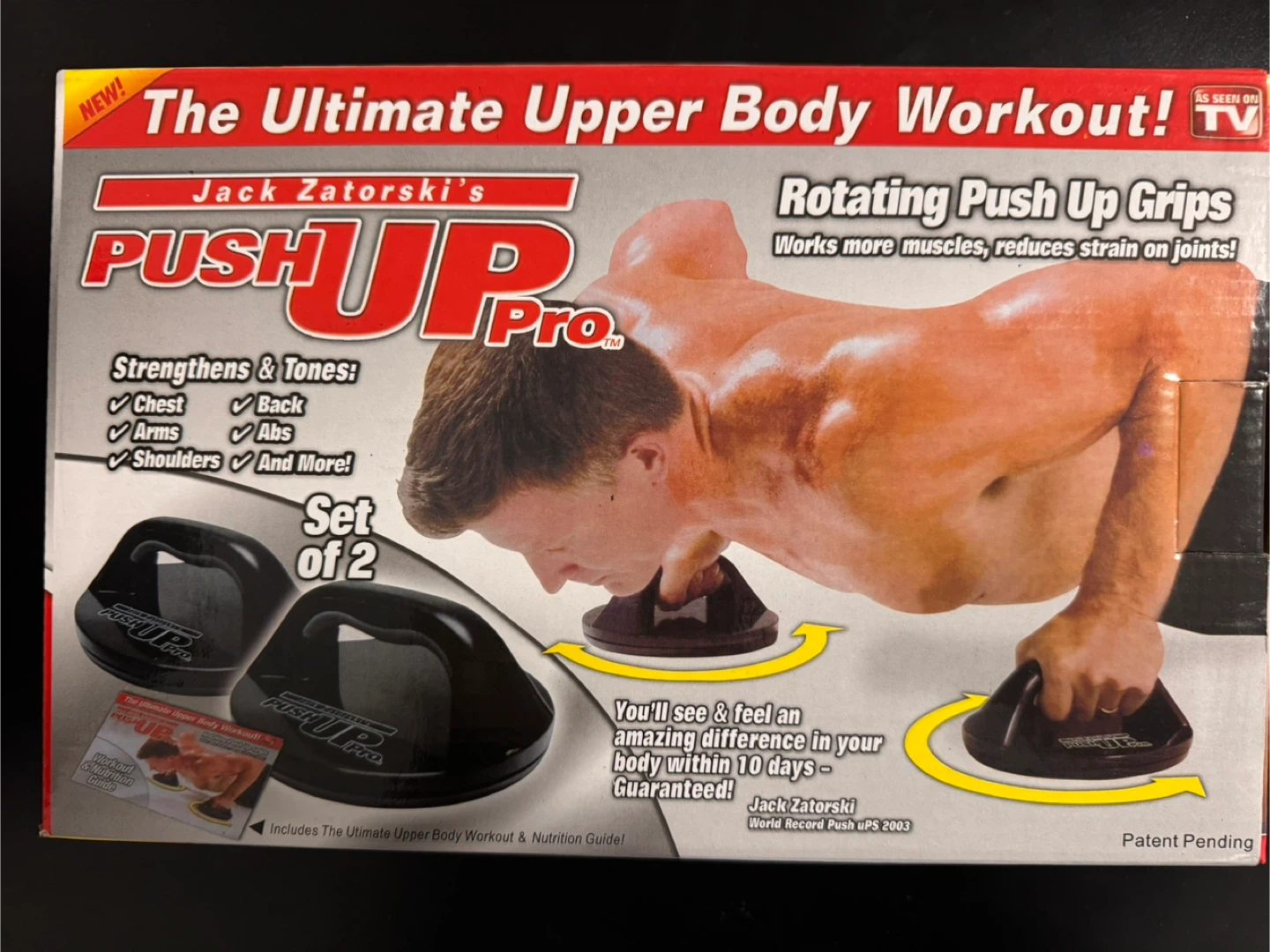 Push Up Pro Rotating Grips - Upper Body Workout